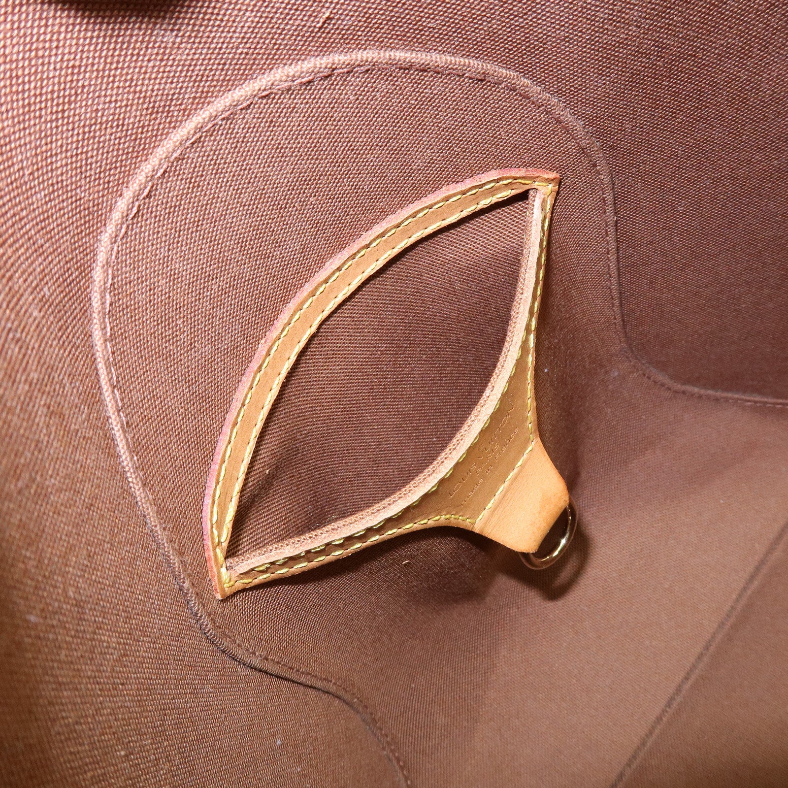 Louis Vuitton Monogram Ellipse PM Hand Bag Brown M51127