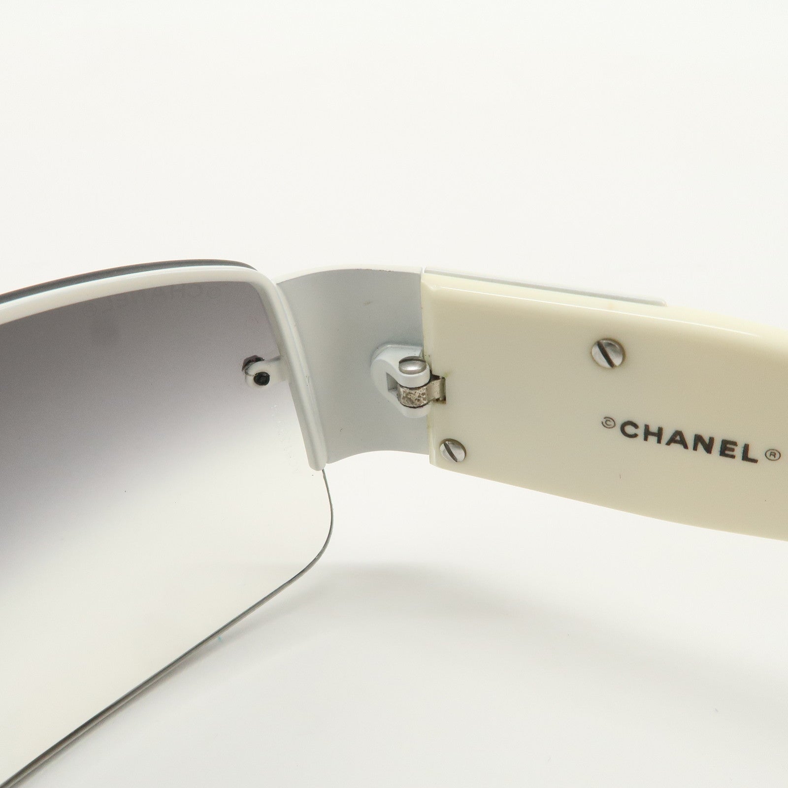 CHANEL Plastic Rhinestone Sunglasses 4117-B c.287/8G 62笆。16 125