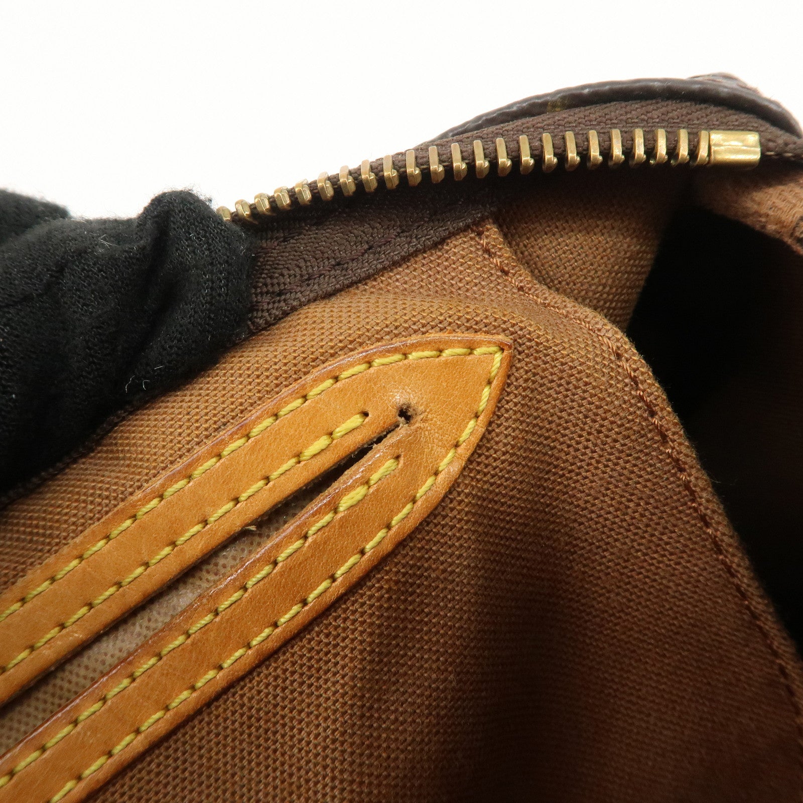 Louis Vuitton Monogram Speedy 25 Hand Bag Boston Bag Brown M41528 Used