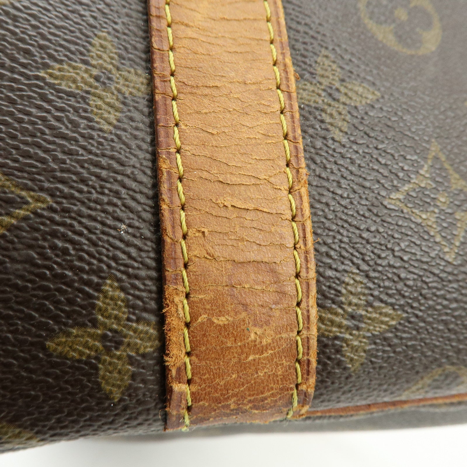 Louis Vuitton Monogram Keep All Bandouliere 55 Boston Bag M41414