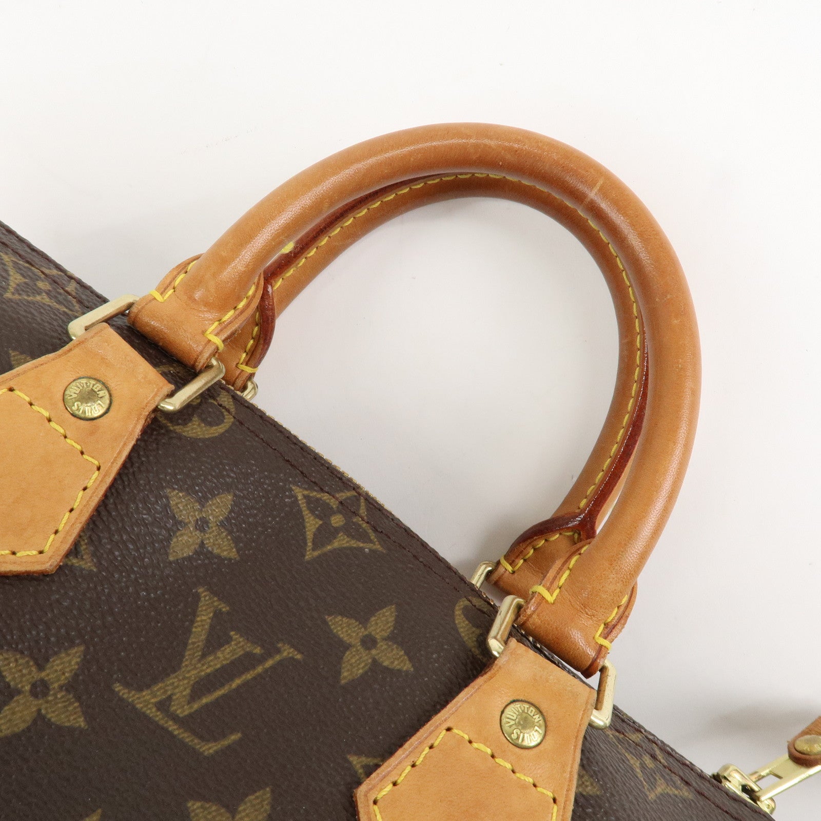 Louis Vuitton Monogram Speedy 25 Boston Bag Hand Bag M41528