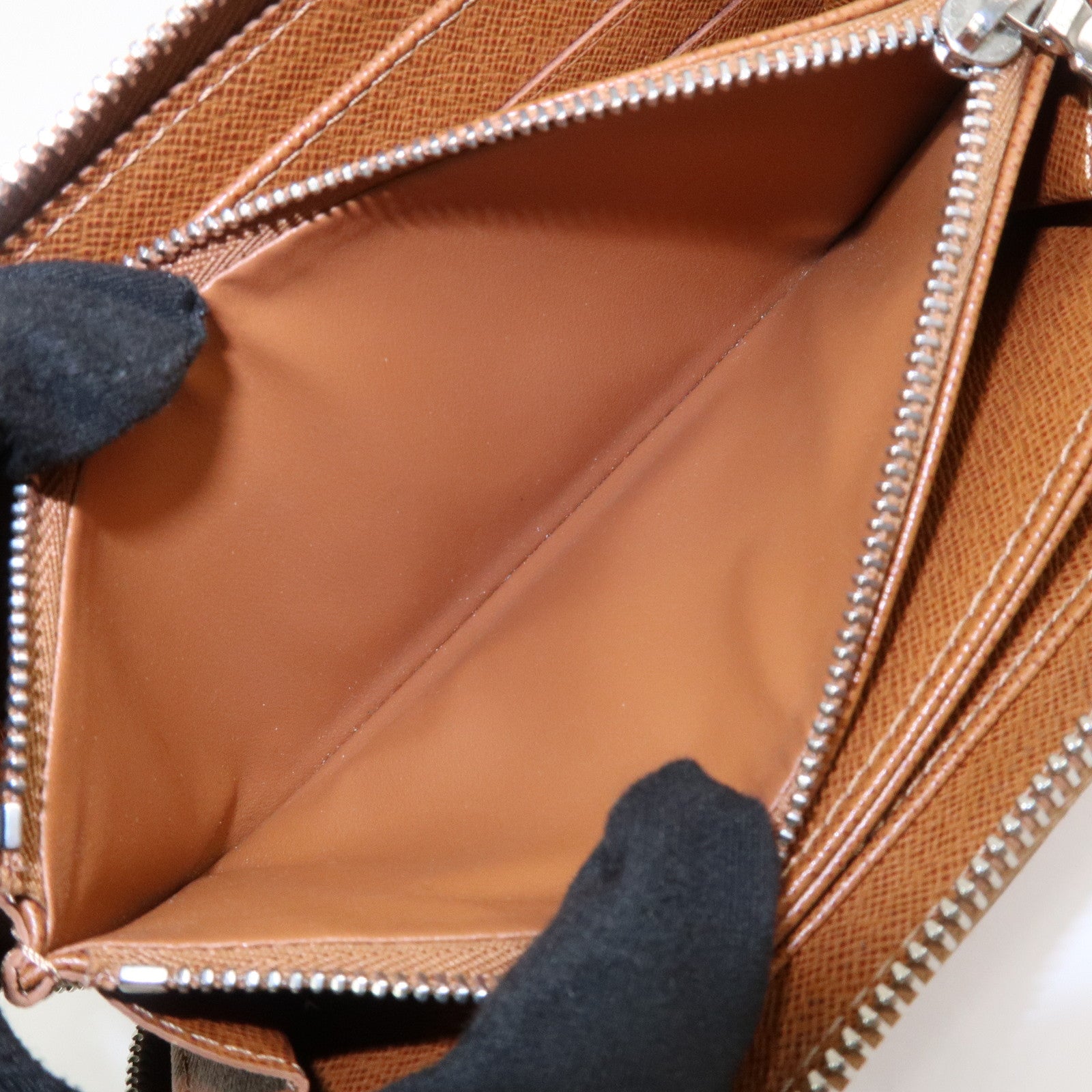 Louis Vuitton Epi Leather Zippy Long Wallet Cannelle M6007I