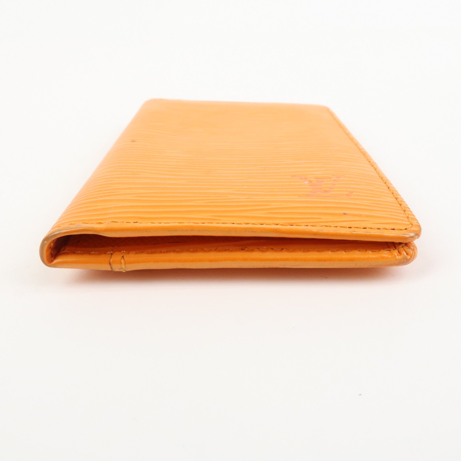 Louis Vuitton Epi Organizer de Poche Card Case Mandarin M6358H