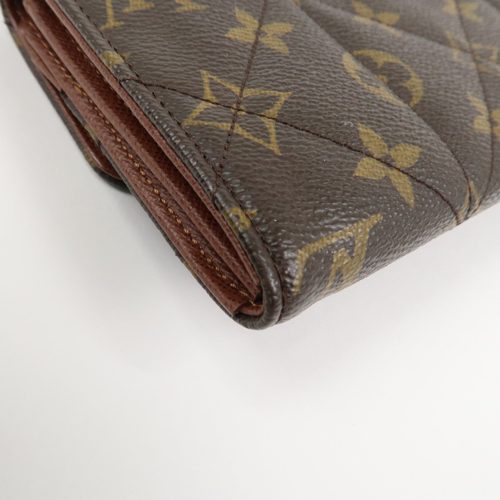 Louis Vuitton Monogram Portefeuille Sarah Etoile Long Wallet Brown M66556