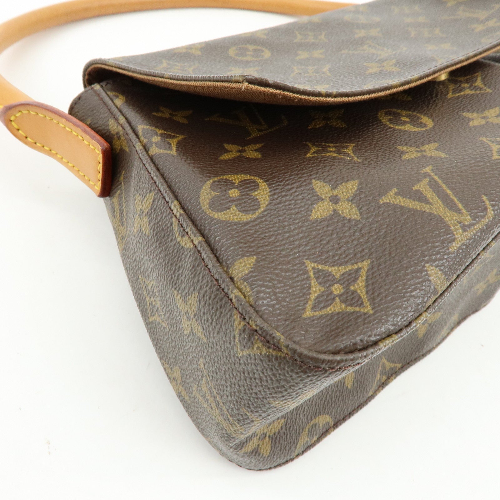 Louis Vuitton Monogram Mini Looping Shoulder Bag Brown M51147