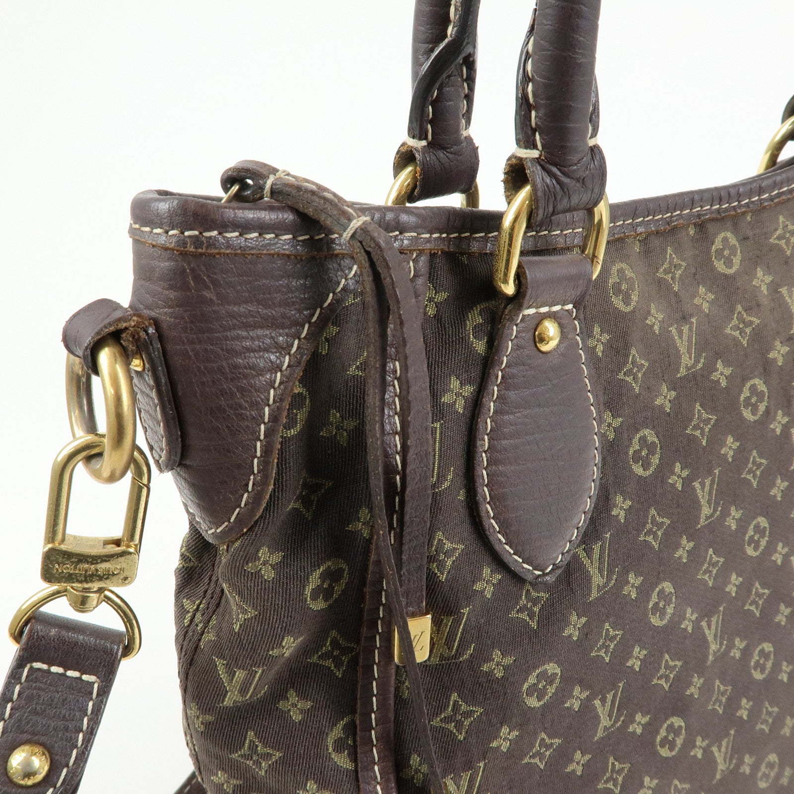Louis Vuitton Monogram Mini Lin Besace Angele 2Way Bag M95617