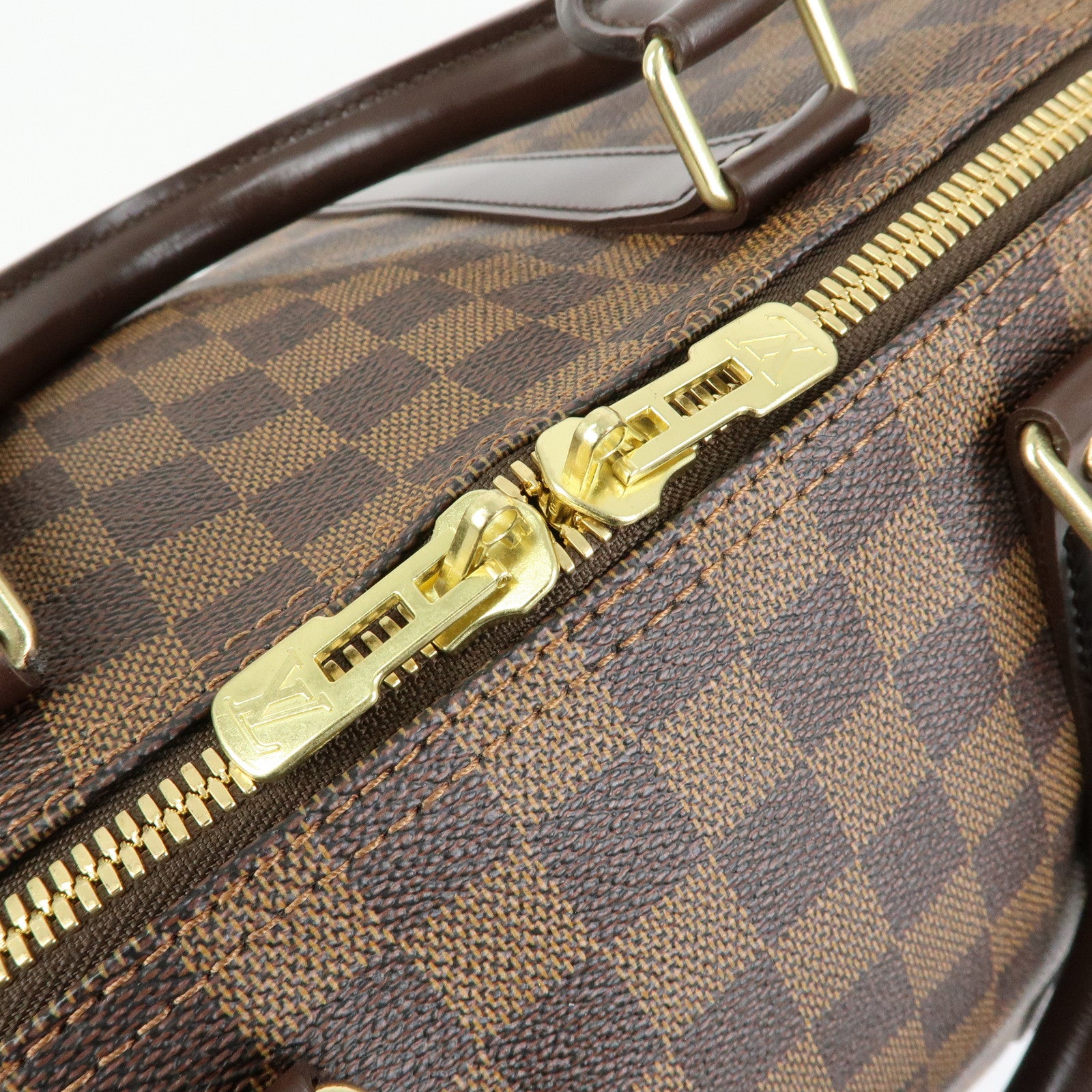 Louis Vuitton Damier Keep All 50 Boston Bag Brown N41427