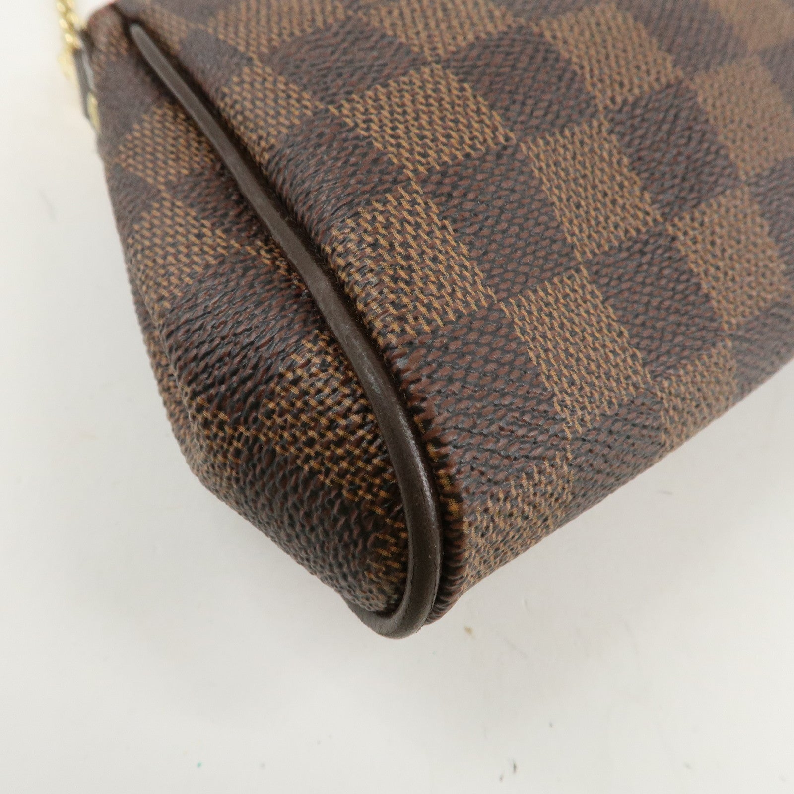 Louis Vuitton Damier Eva 2Way Hand Bag Shoulder Bag Damier Ebene N55213 Used