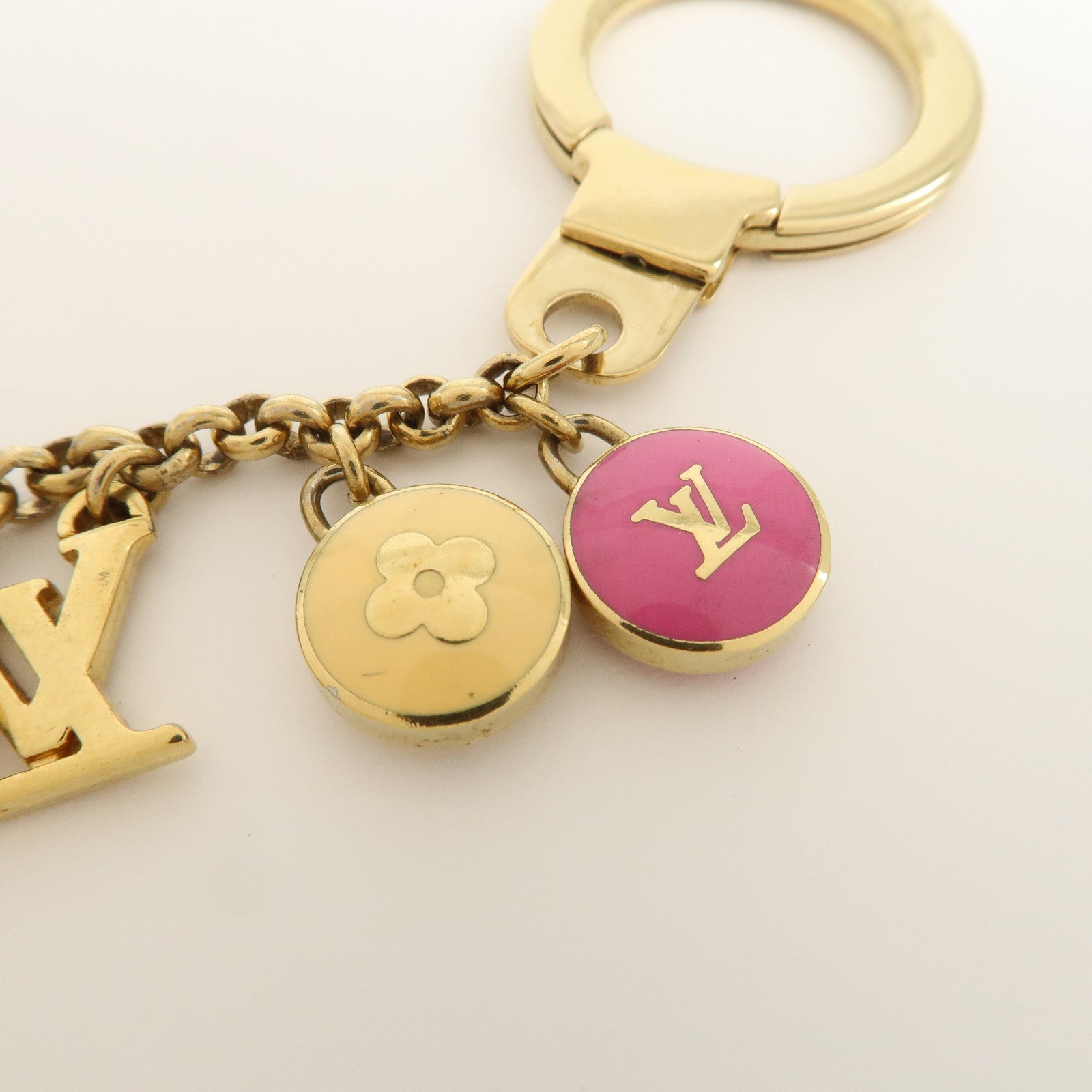 Louis Vuitton Porte Cles Chaine Pastilles Metal Key Chain M66172