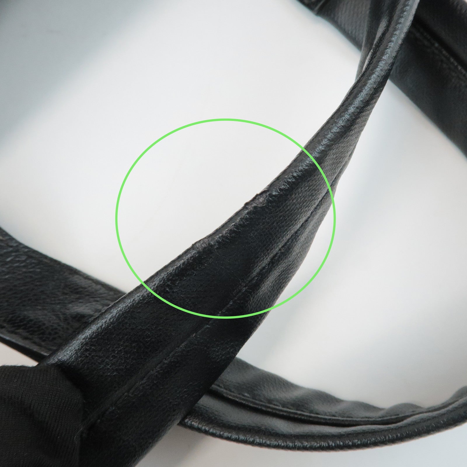 CHANEL COCO Paris Biarritz GM Coated Canvas Leather Tote Bag Black