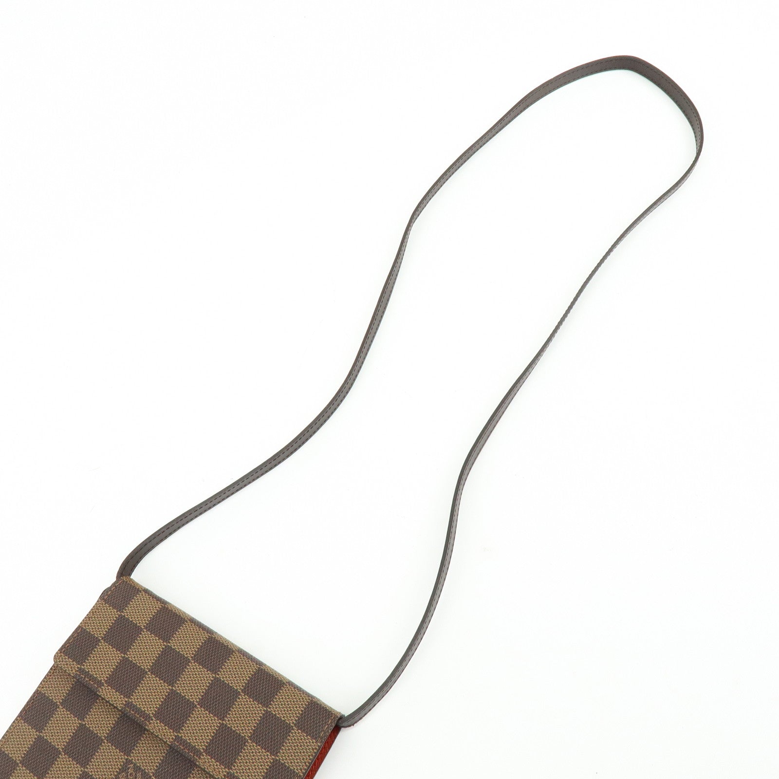 Louis Vuitton Damier Ebene Canvas Leather CD Case Holder N62935