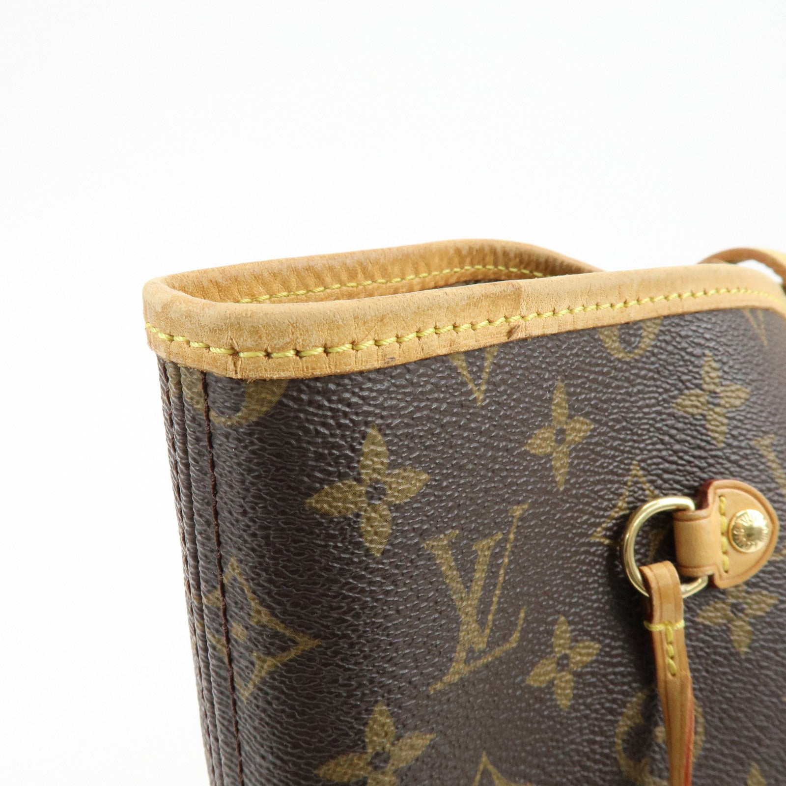 Louis Vuitton Monogram Neverfull GM Tote Bag Hand Bag Brown M40157