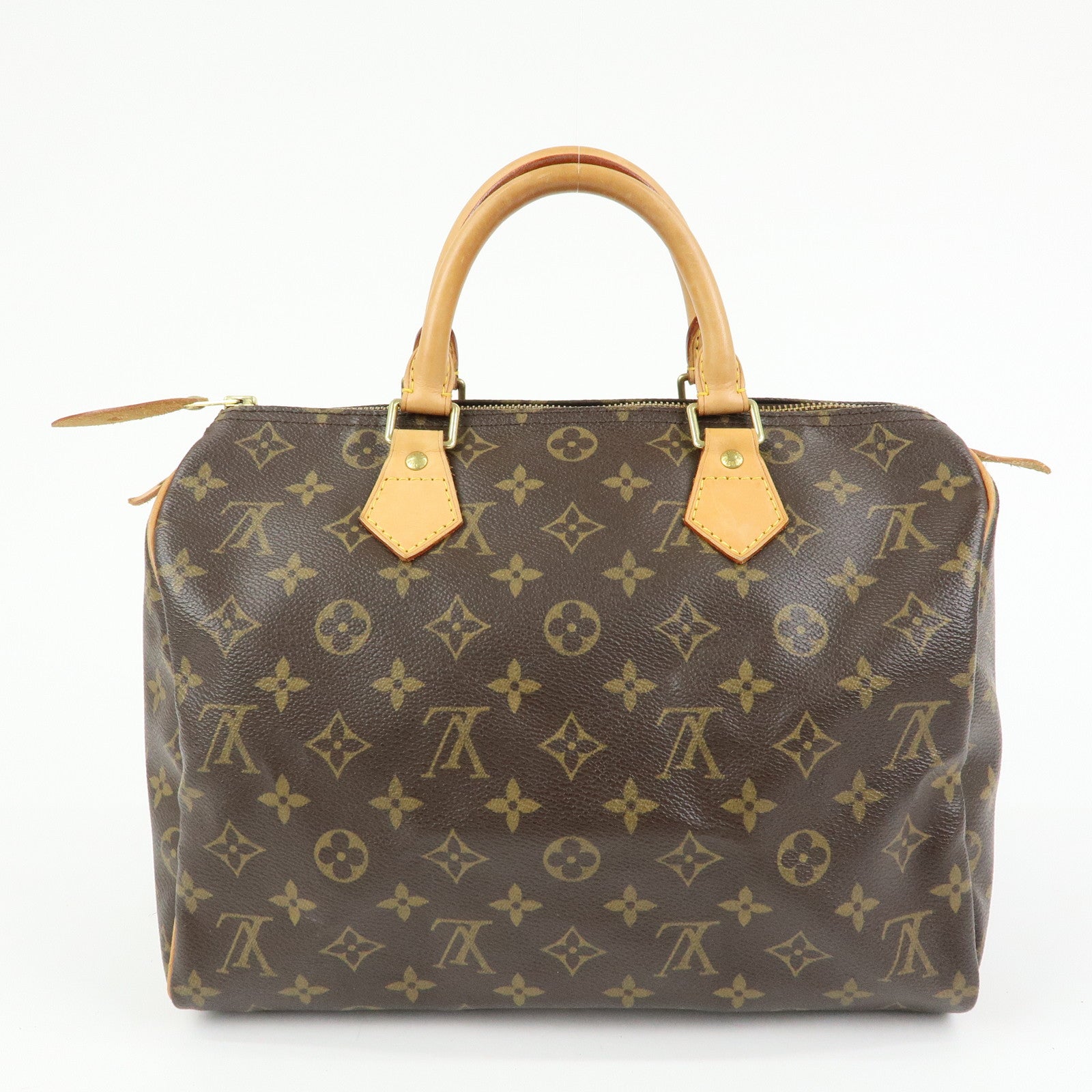 Louis Vuitton Monogram Speedy 30 Boston Bag Hand Bag Brown M41526