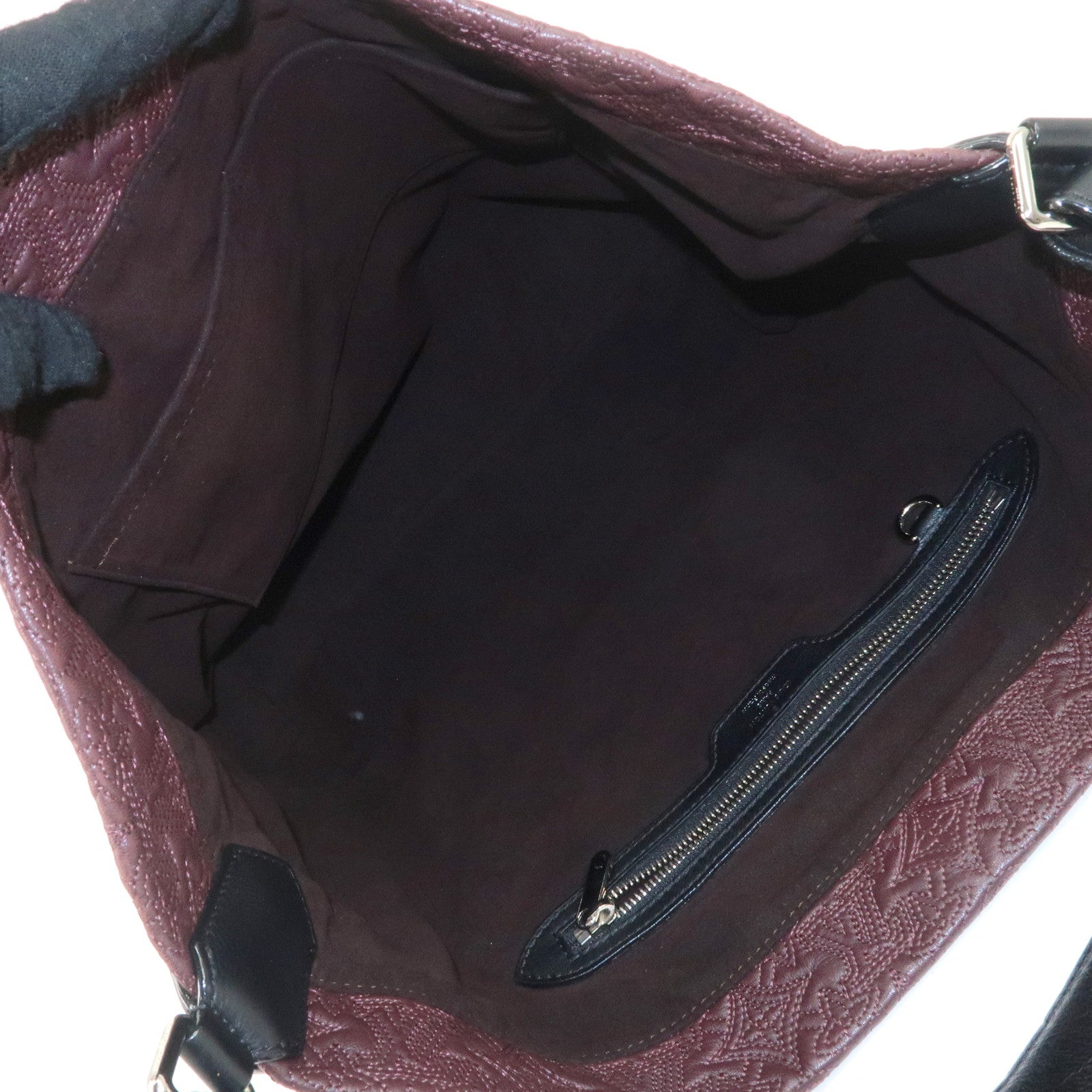 Louis Vuitton Monogram Antia Hobo PM Shoulder Bag Bordeaux M93834 Used