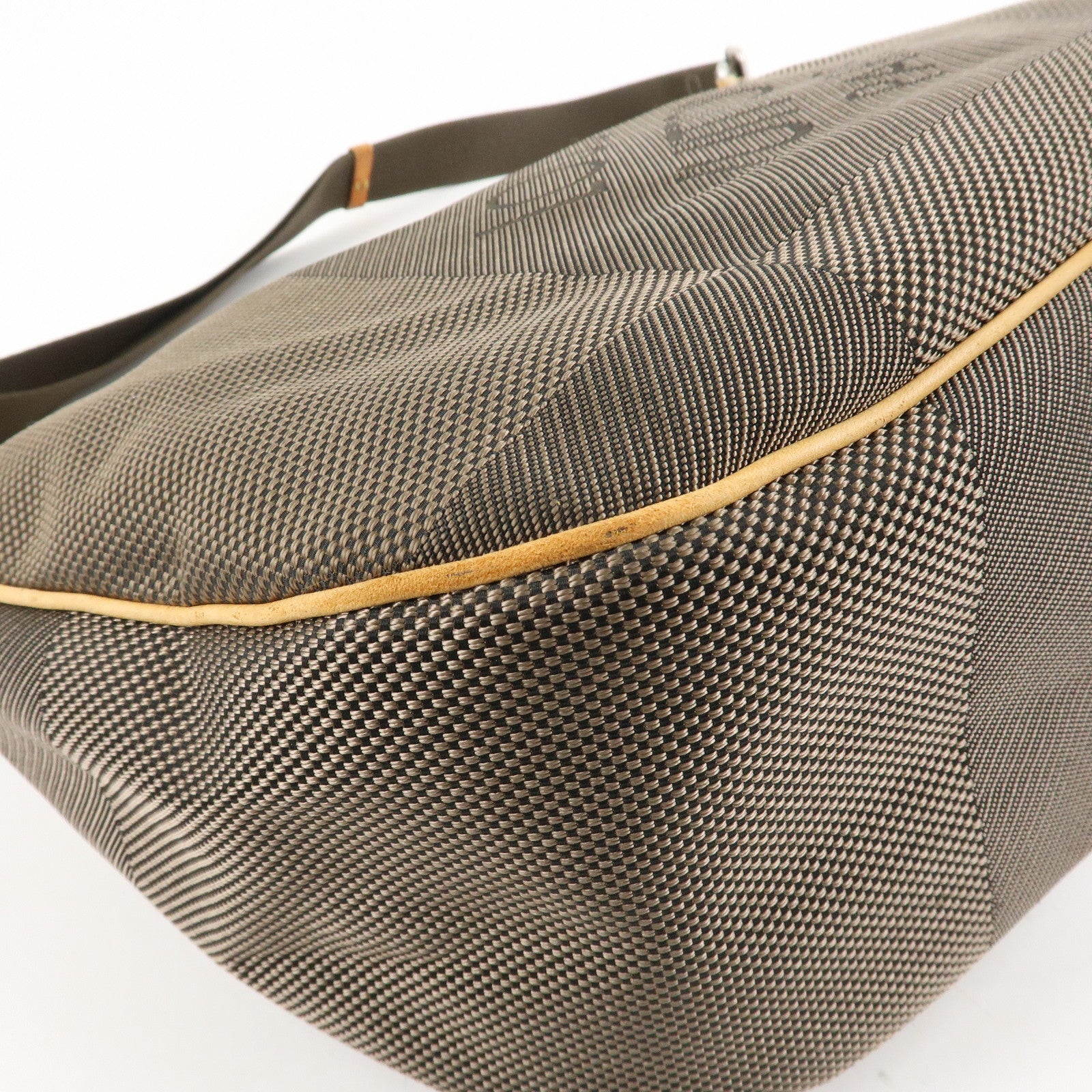 Louis Vuitton Damier Geant Explorer La Tour Shoulder Bag Terre M93615 Used