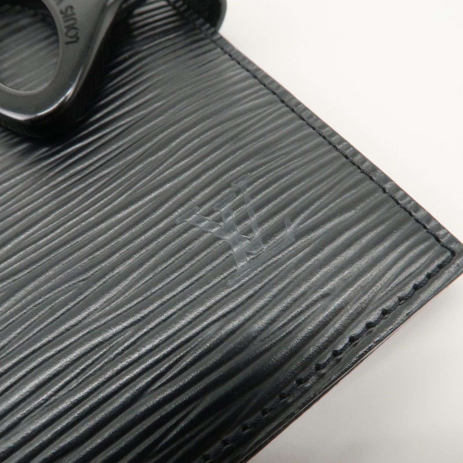 Louis Vuitton Epi Z Agenda PM Planner Cover Noir R20092