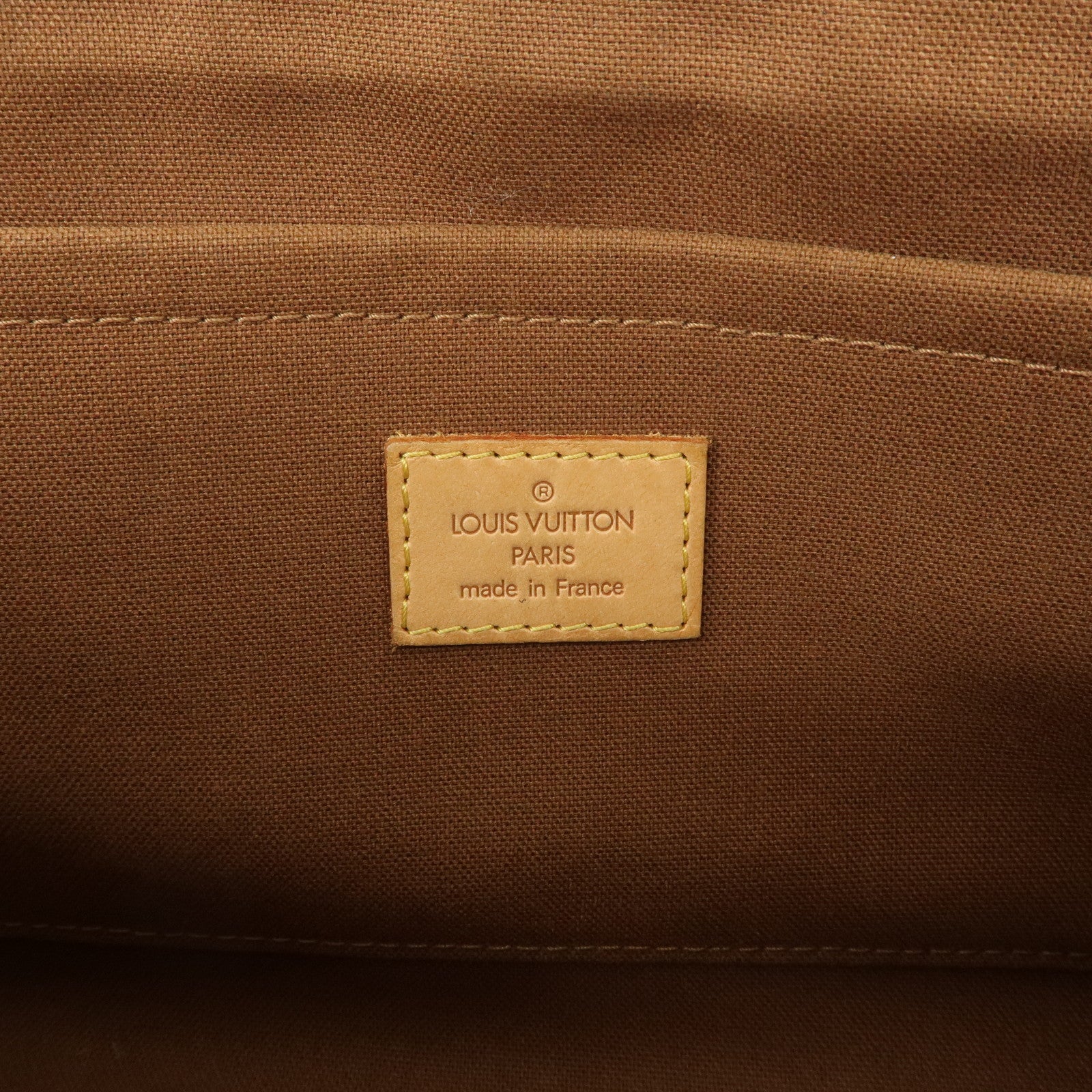 Louis Vuitton Monogram Popincourt Hand Bag Brown M40009