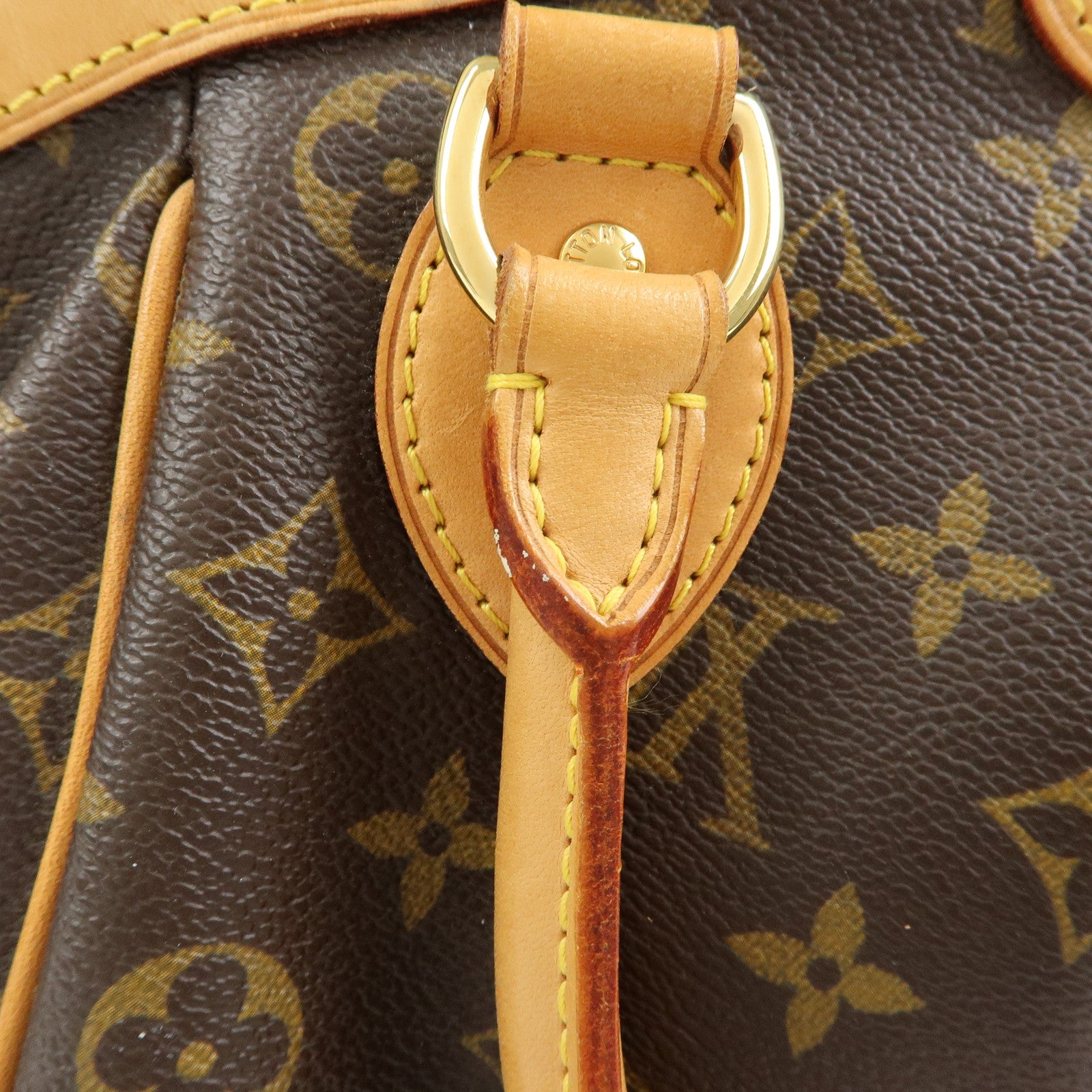 Louis Vuitton Monogram Tivoli PM Hand Bag Shoulder Bag Brown M40143