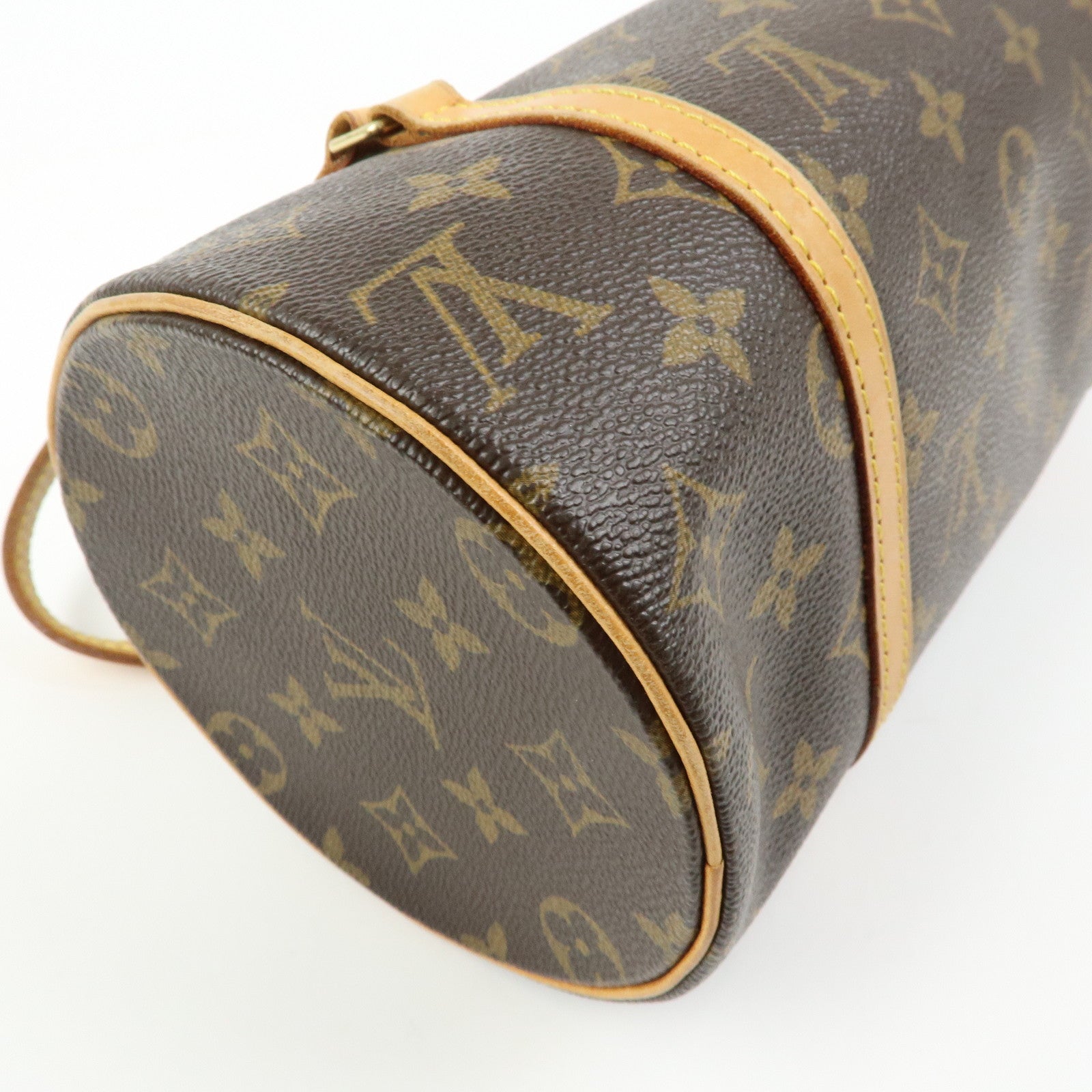 Louis Vuitton Monogram Papillon 26 Hand Bag Brown M51386
