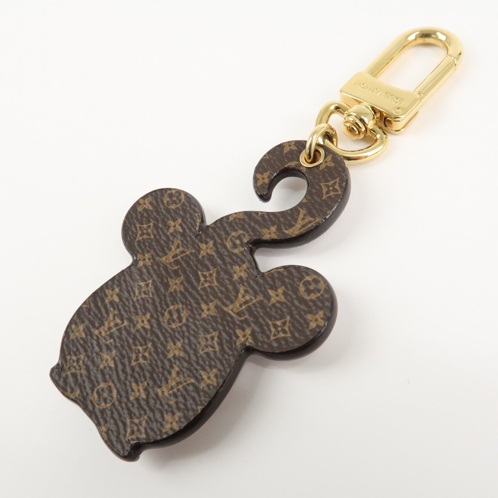 Louis Vuitton Monogram Porte Cles Vuittonite Mouse Bag Charm M69014 Used