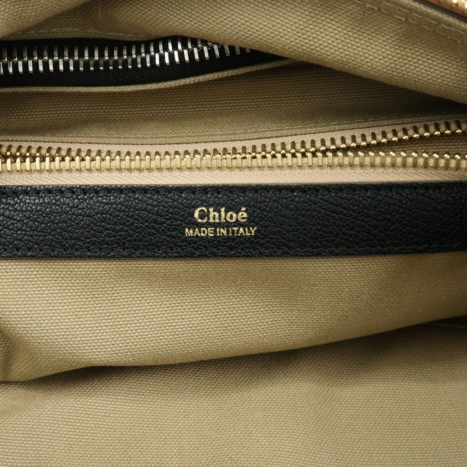 Chloe Dalston Leather Boston Bag Hand Bag Black