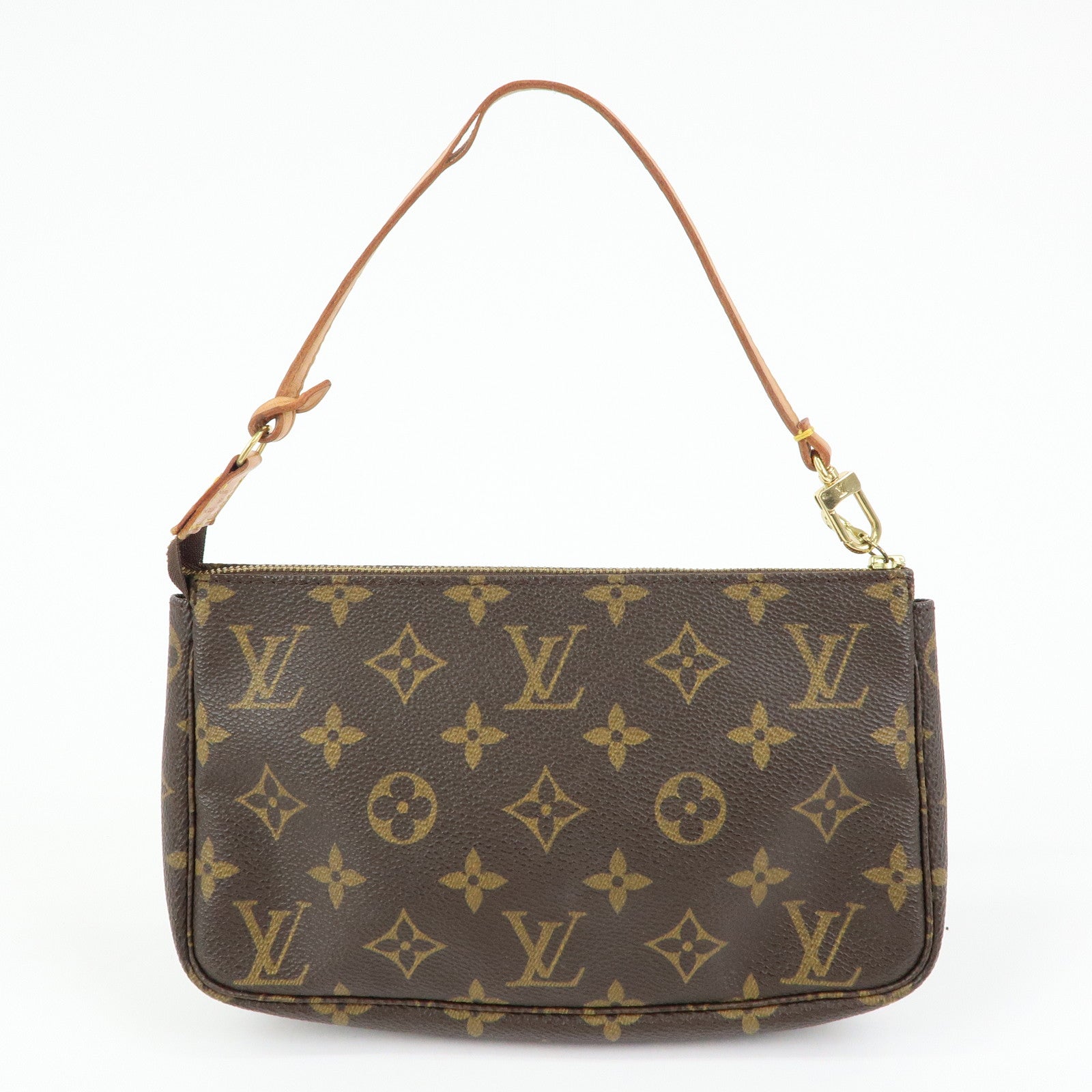 Louis Vuitton Monogram Pochette Accessoires Pouch Hand Bag M51980