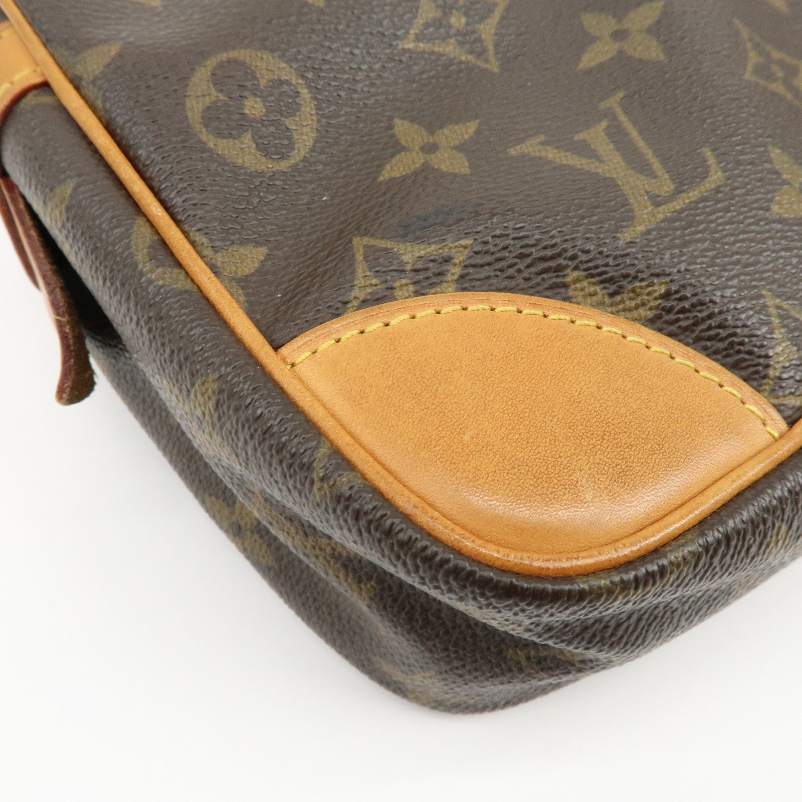 Louis Vuitton Monogram Compiegne 28 Pouch Clutch Bag Brown M51845