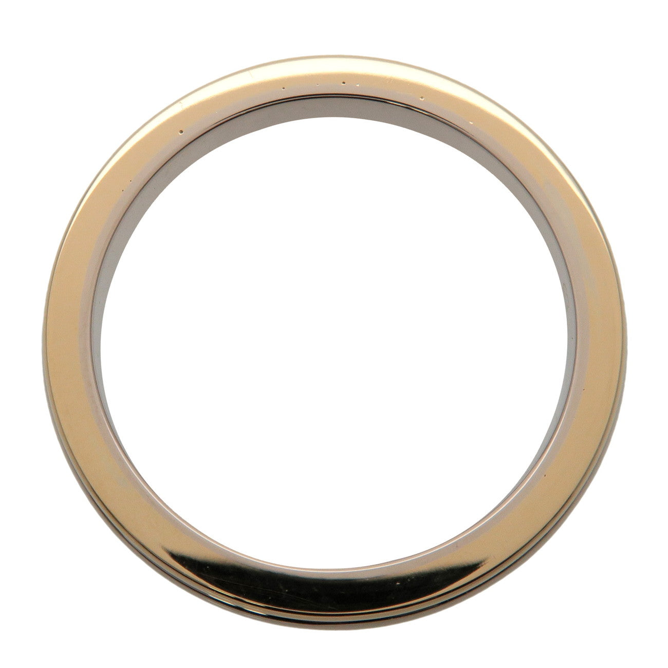 Cartier Vendome Three Color Ring K18 750YG/PG/WG #47 US4 EU47 HK8.5