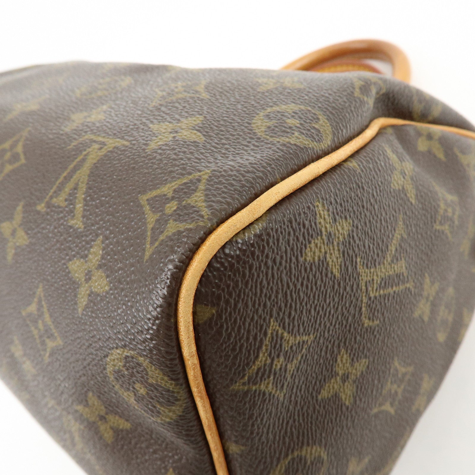 Louis Vuitton Monogram Speedy 25 Boston Bag Hand Bag Brown M41528