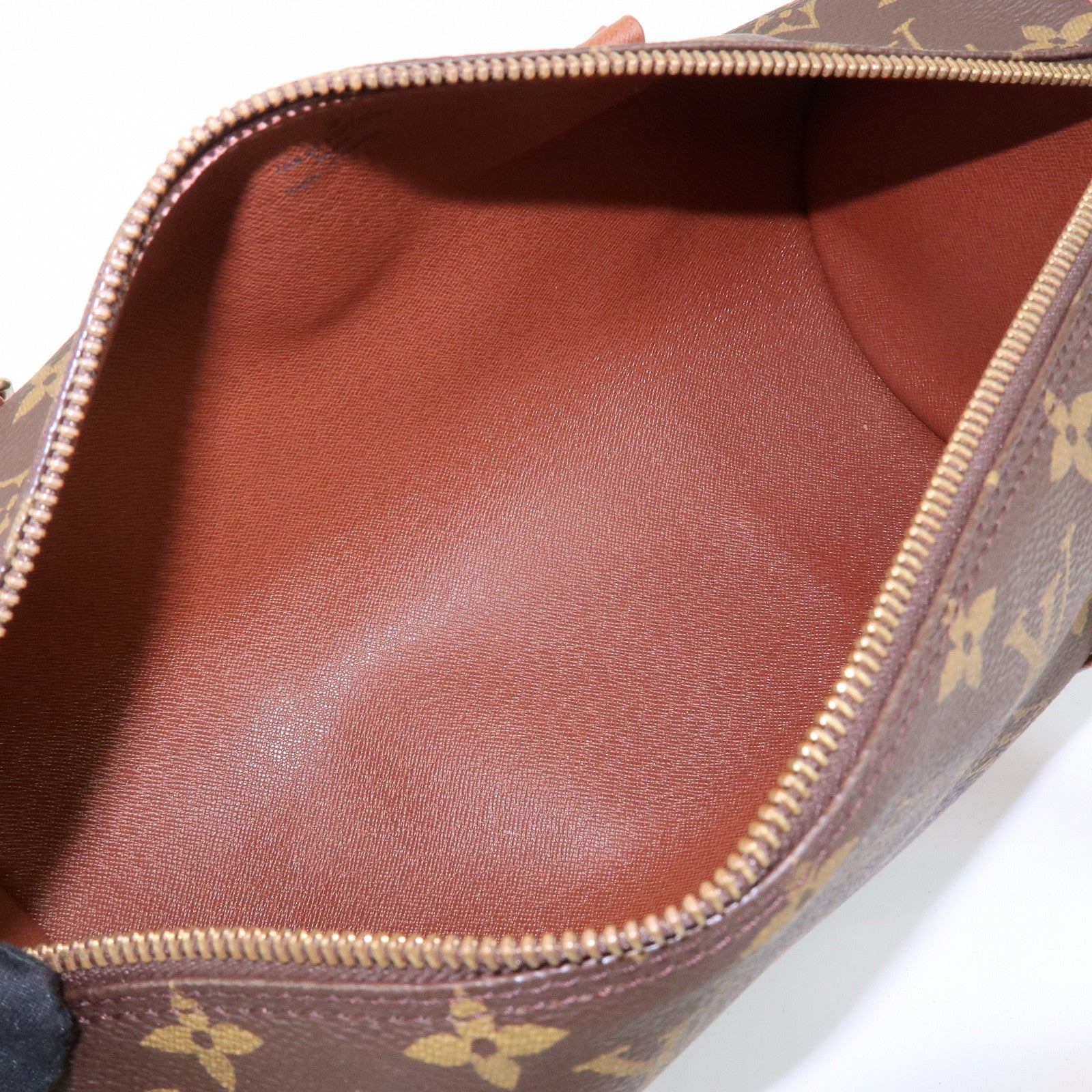 Louis Vuitton Monogram Papillon 30 Hand Bag Brown M51365