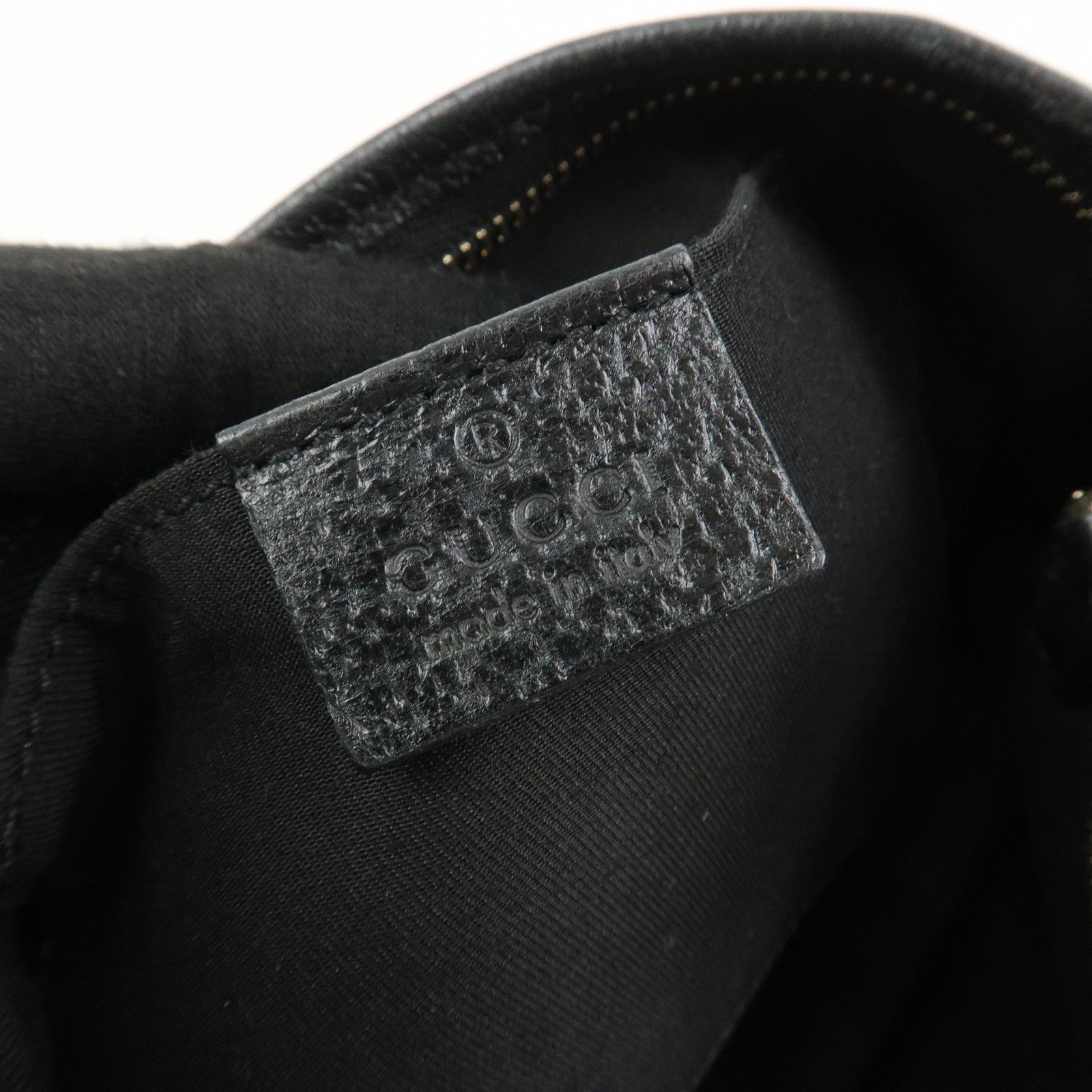 GUCCI Abbey GG Canvas Leather Shoulder Bag 130939