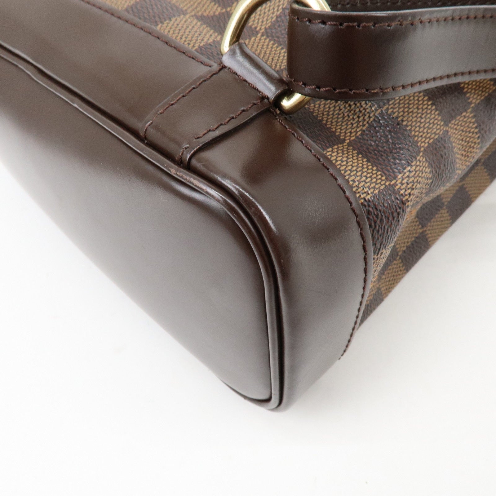 Louis Vuitton Damier Ebene Soho Backpack Rucksack Brown N51132