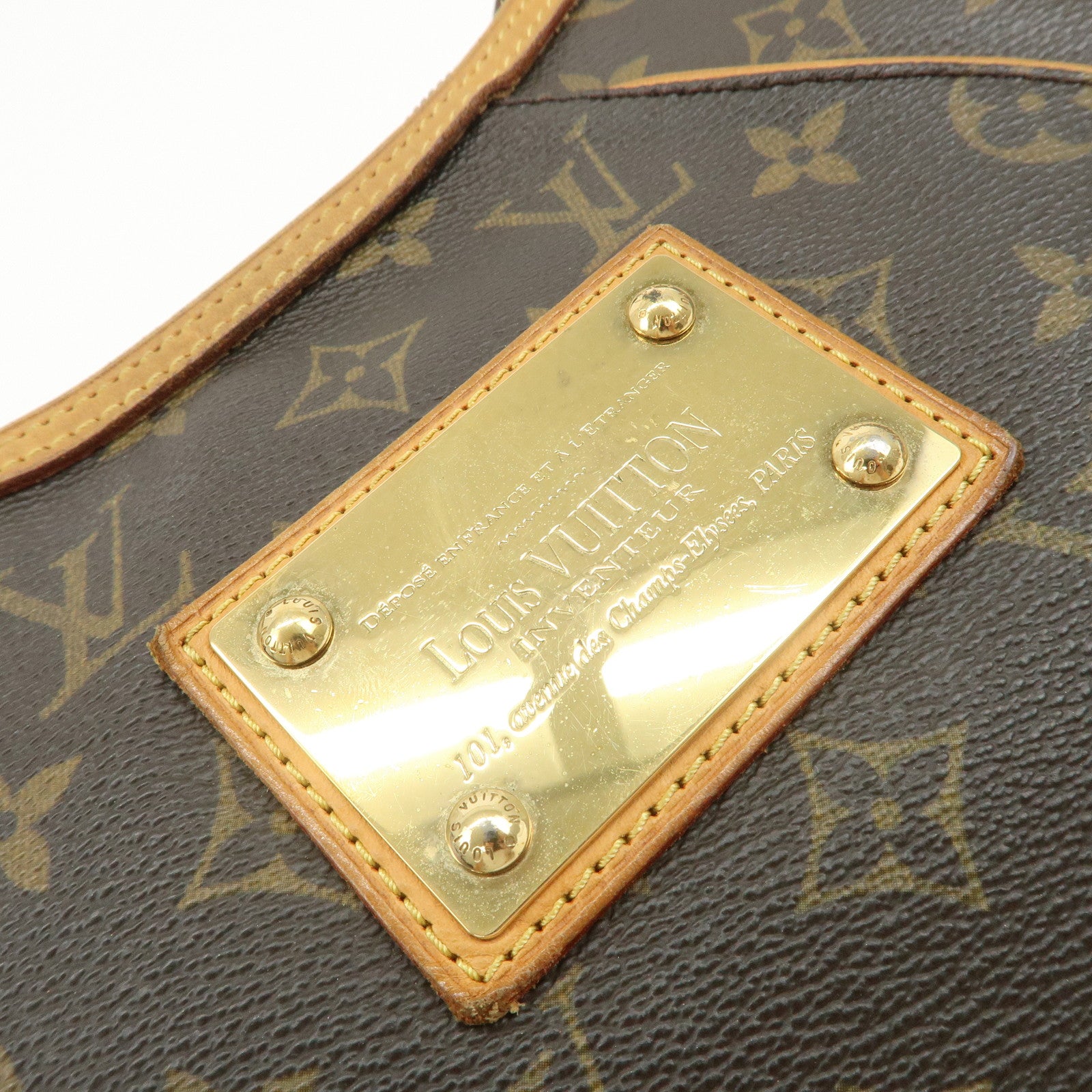 Louis Vuitton Monogram Thames PM Shoulder Bag Brown M56384