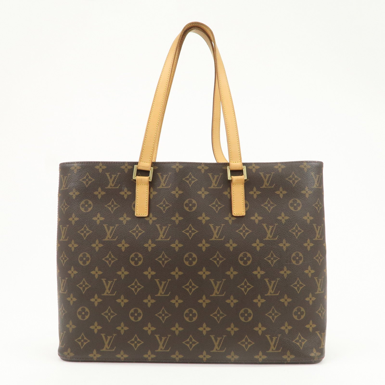 Louis Vuitton Monogram Luco Tote Bag Shoulder Bag Brown M51155