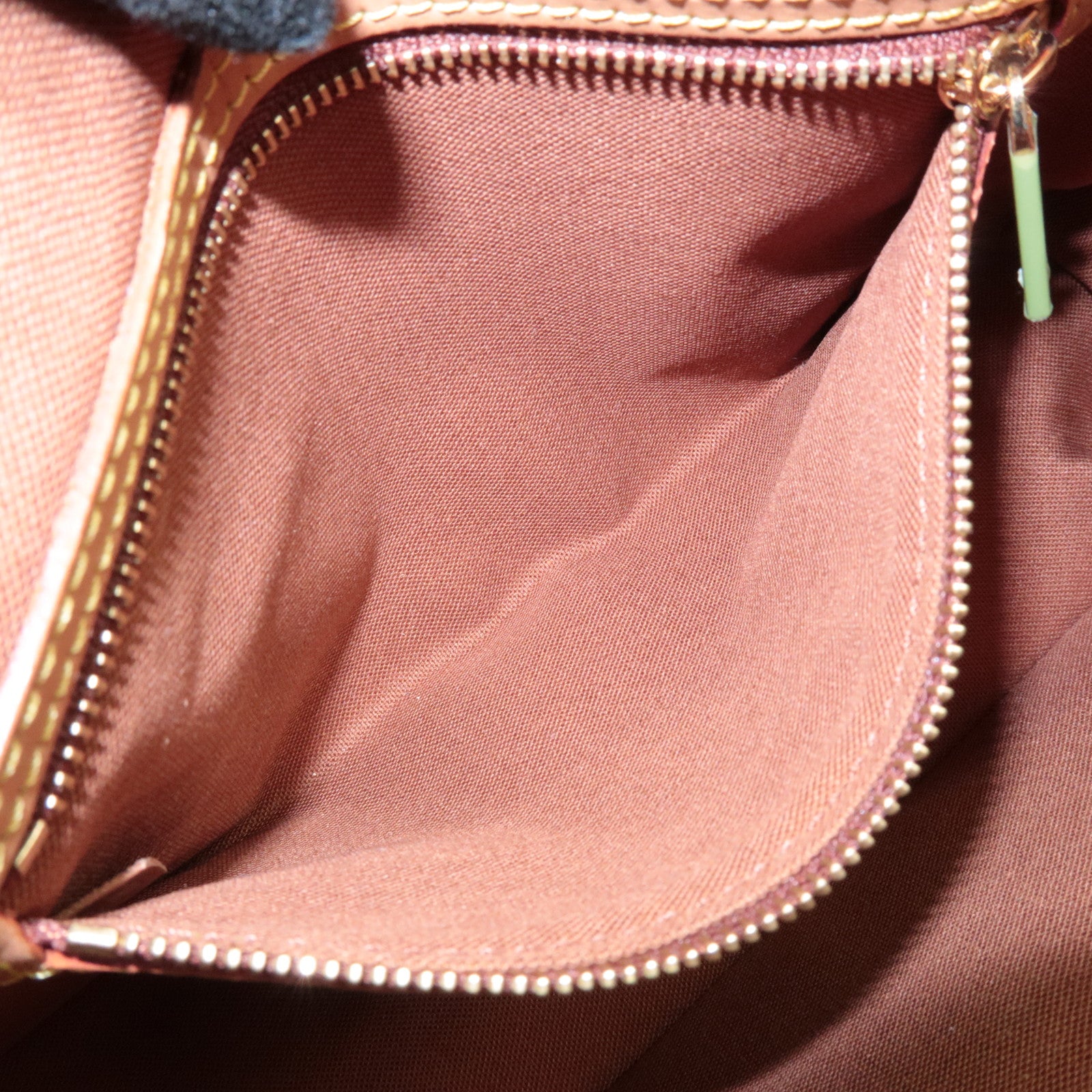 Louis Vuitton Monogram Mini Looping Shoulder Bag Brown M51147 Used