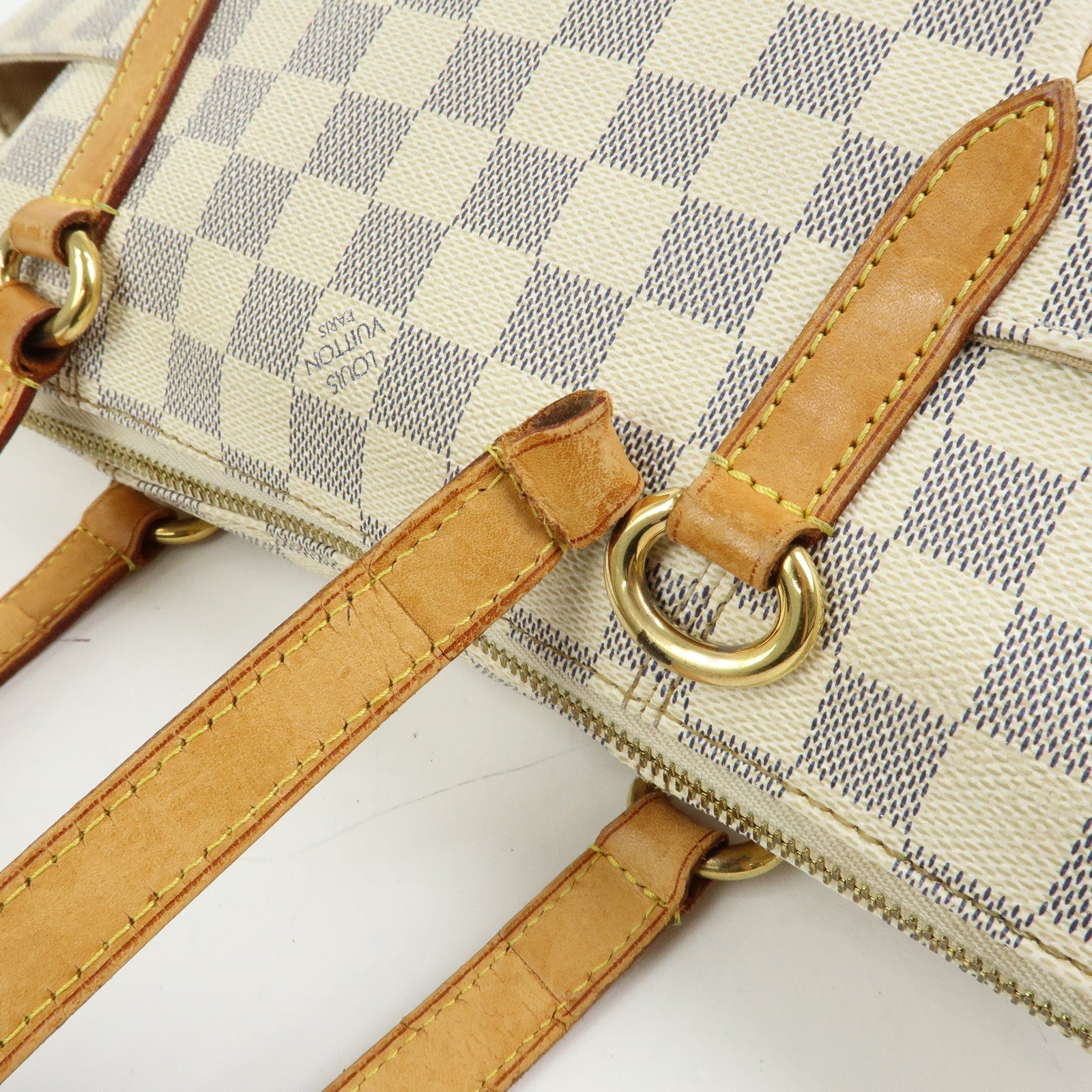 Louis Vuitton Damier Azur Totally PM Tote Bag Hand Bag N41280