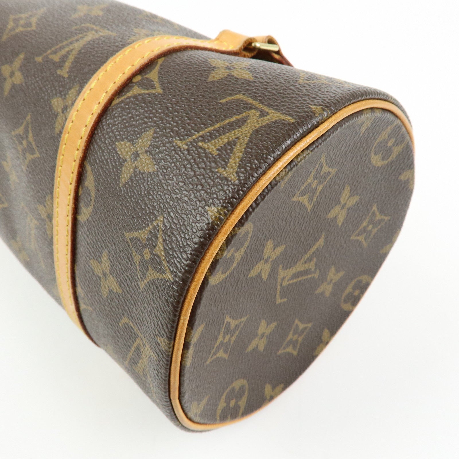 Louis Vuitton Monogram Papillon 26 Hand Bag Brown M51386