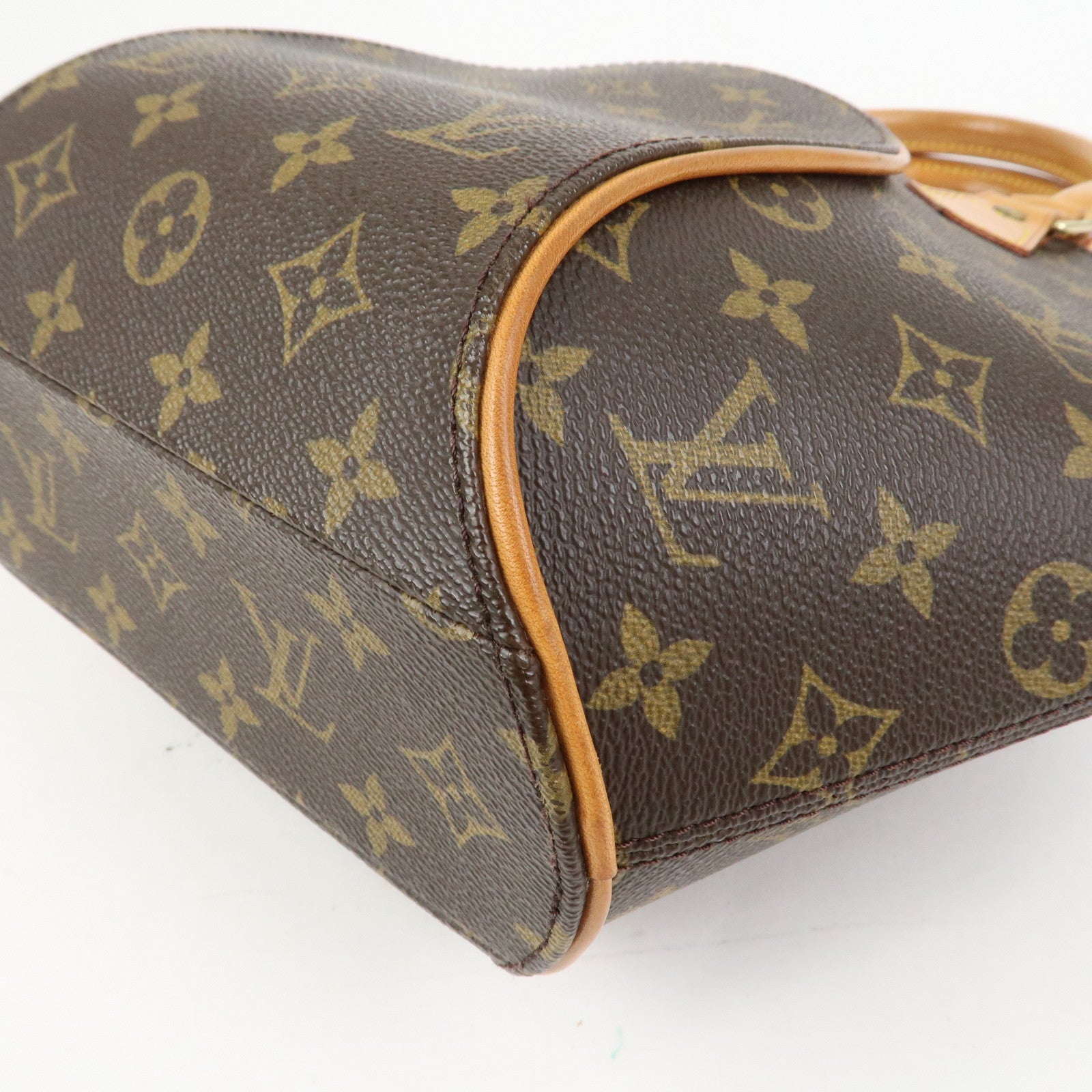 Louis Vuitton Monogram Ellipse PM Hand Bag Brown M51127