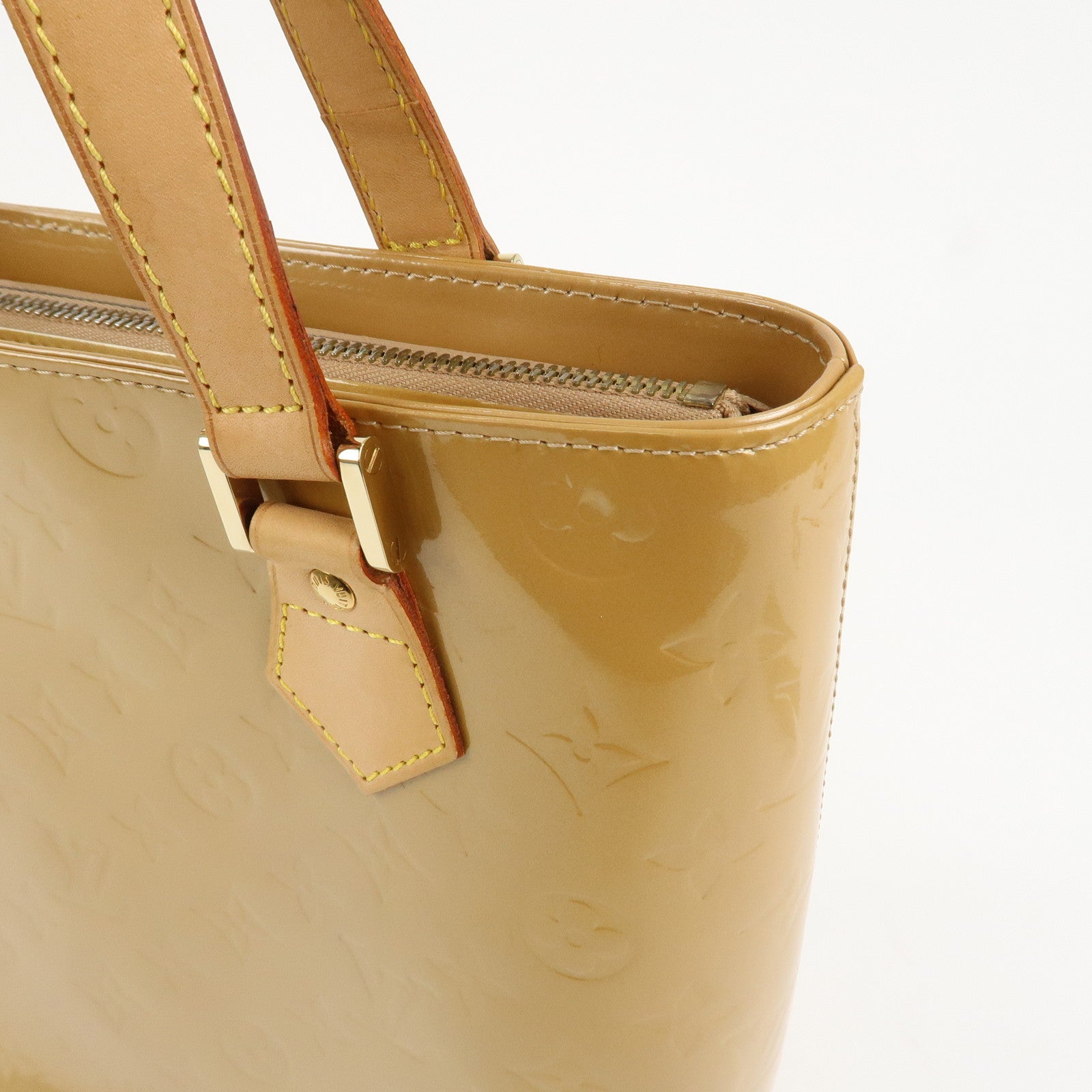 Louis Vuitton Monogram Vernis Houston Noisette Tote Bag M91340
