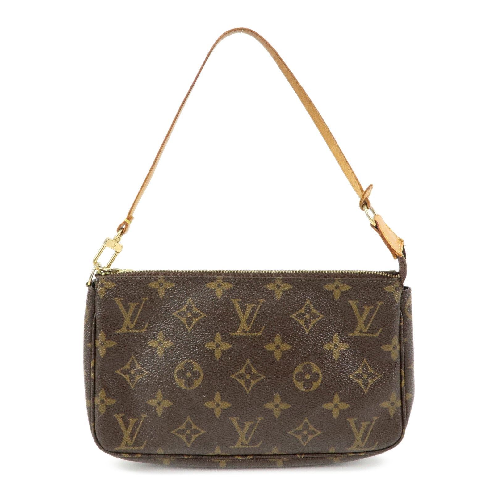 Louis Vuitton Monogram Pochette Accessoires Pouch Hand Bag M51980