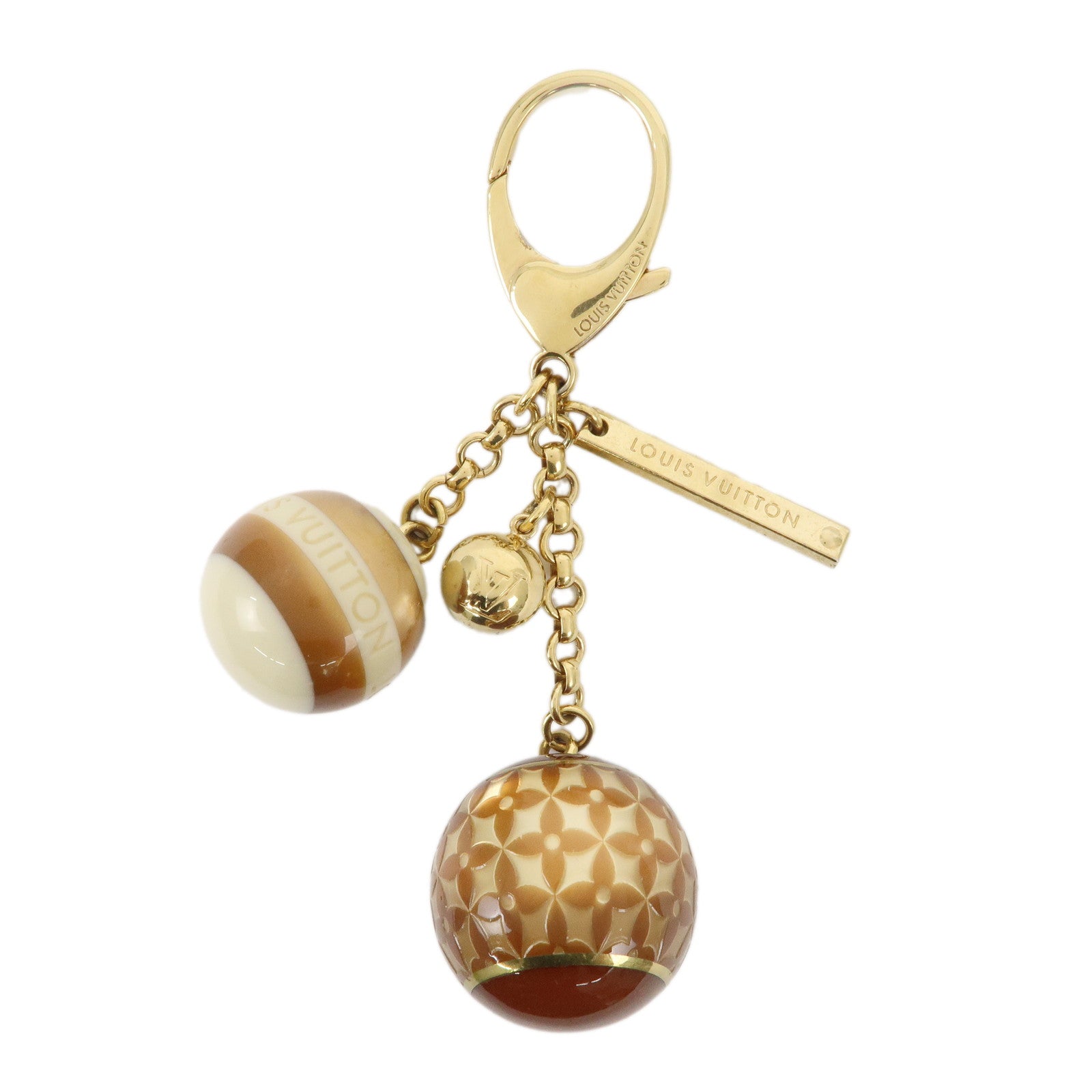 Louis Vuitton Metal Resin Bijou Sac Mini Lin Bag Charm M65699