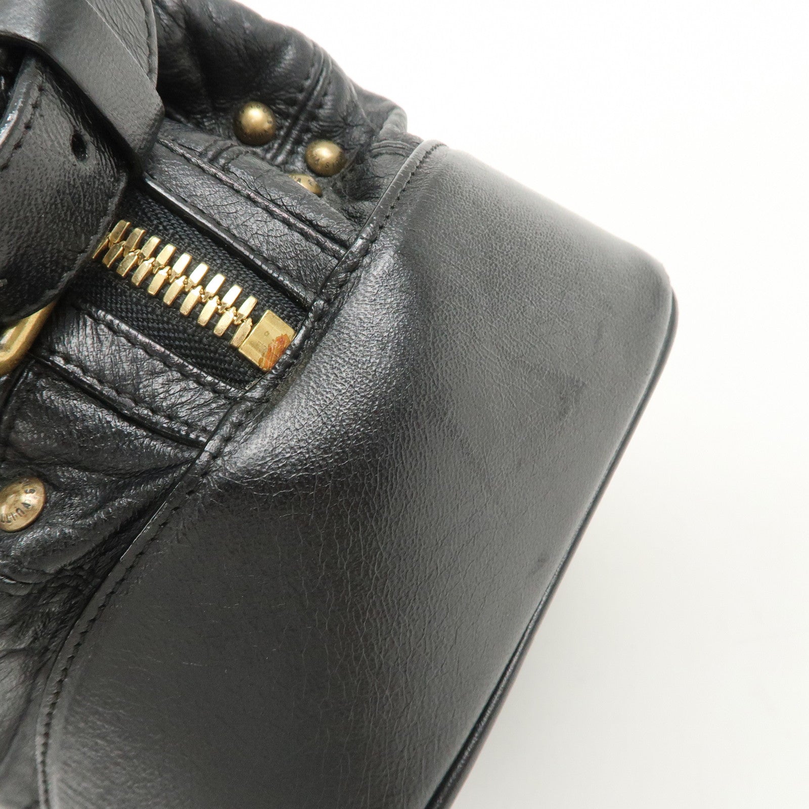 Louis Vuitton Cruise Line Rivet Shoulder Bag Noir Black M95346