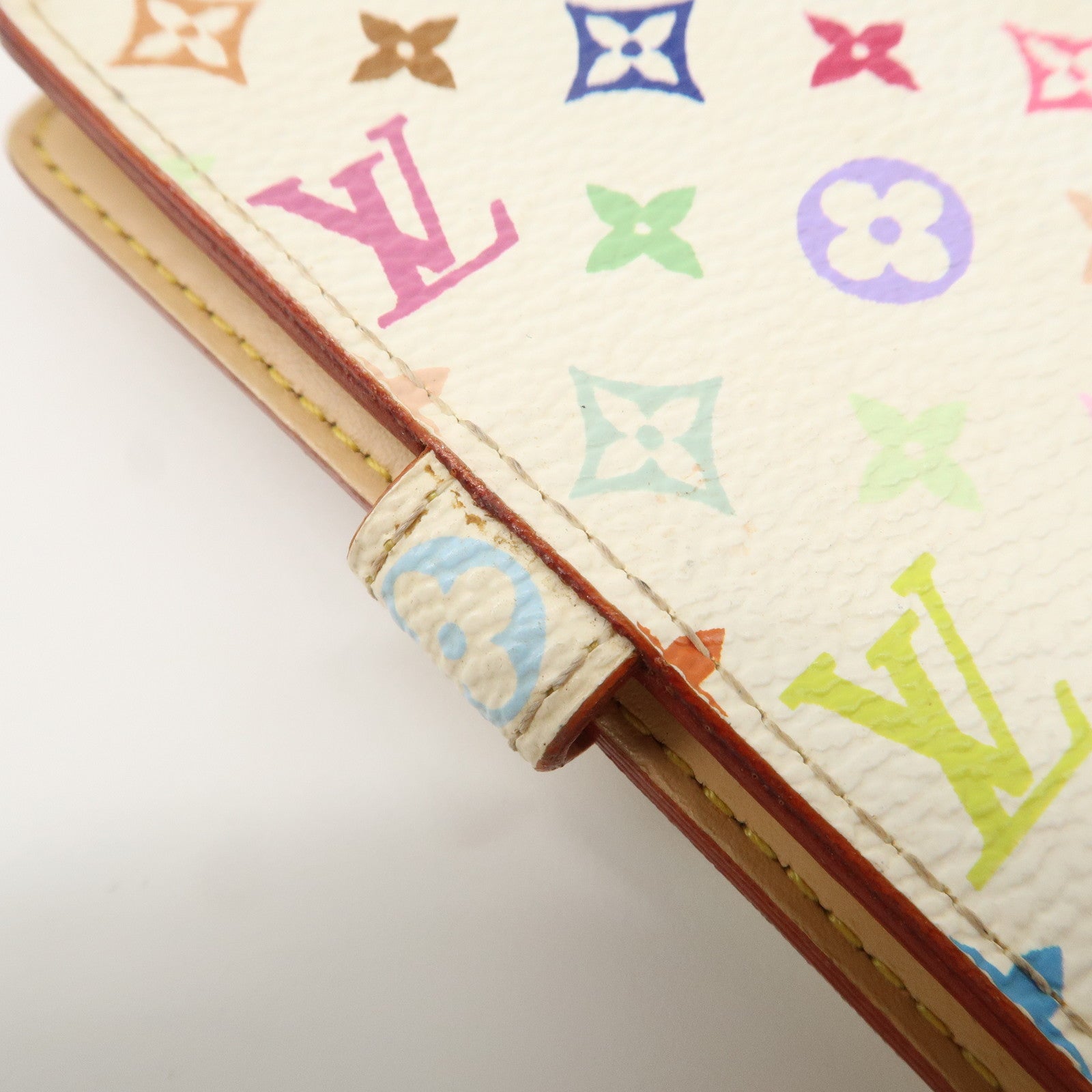 Louis Vuitton Monogram Multicolor CARNET DEVAL Agenda Mini M92653 Used
