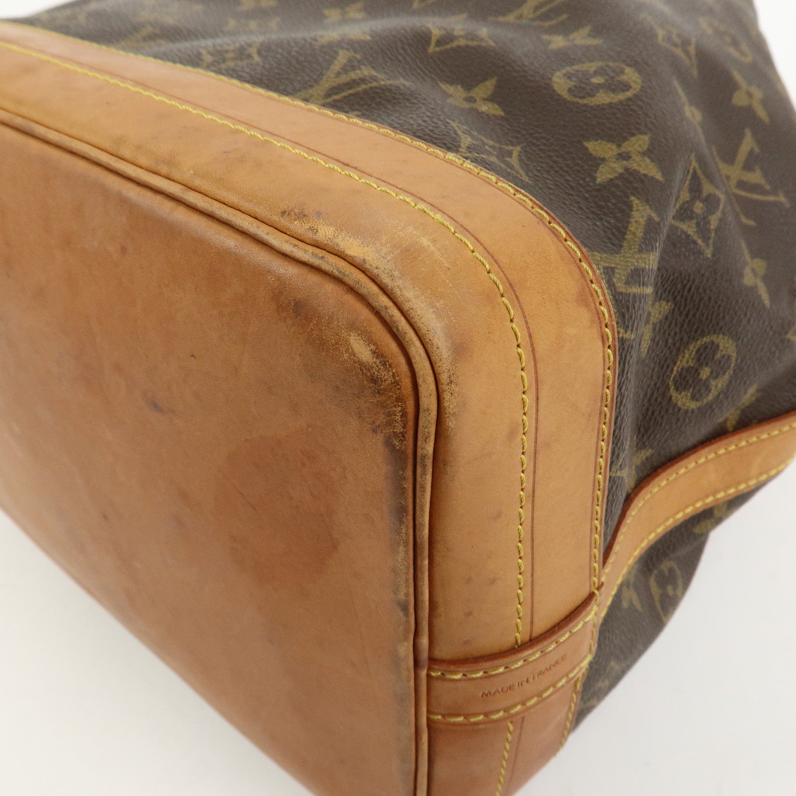 Louis Vuitton Monogram Noe Shoulder Bag Hand Bag Brown M42224