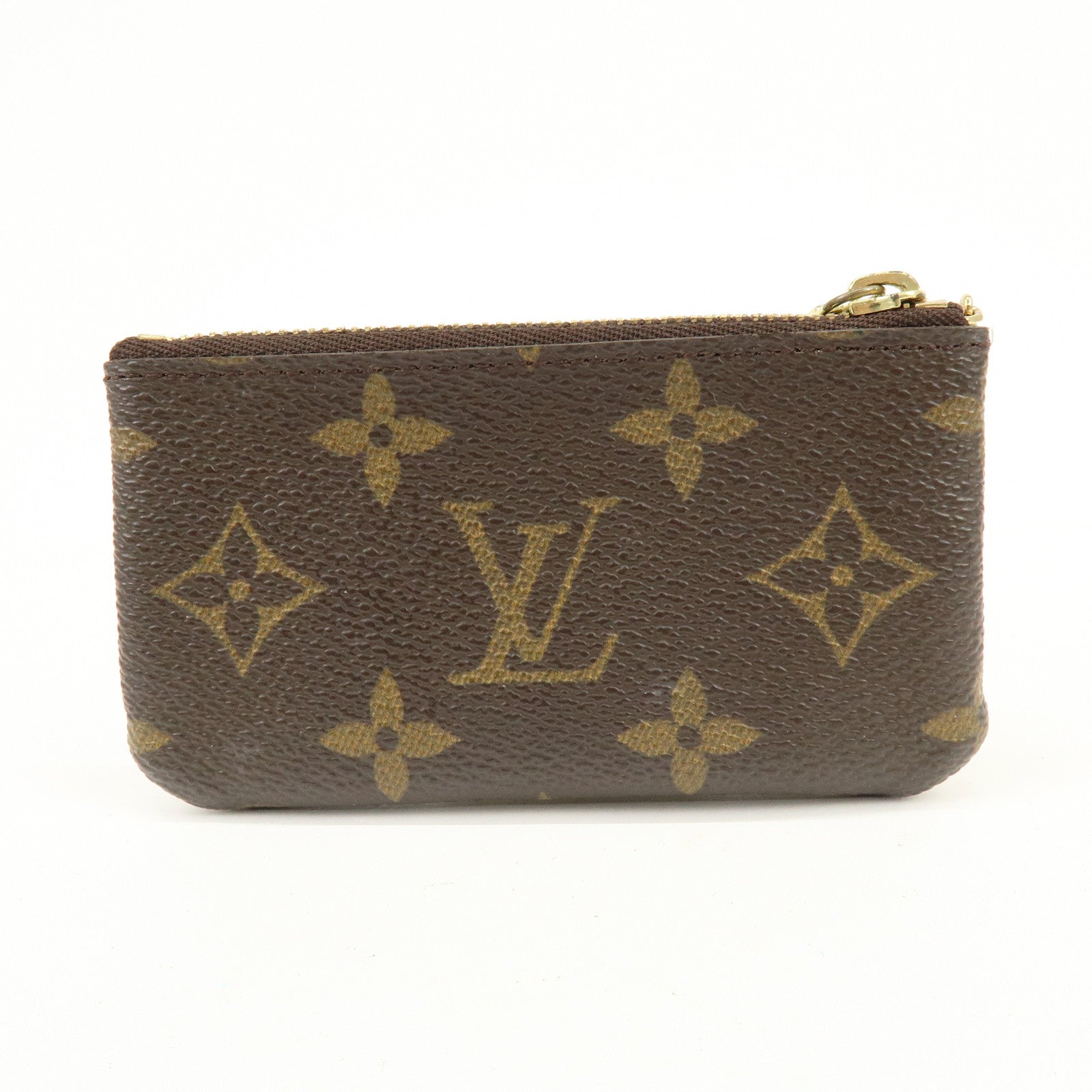 Louis Vuitton Monogram Pochette Cles Coin Case Key Case M62650