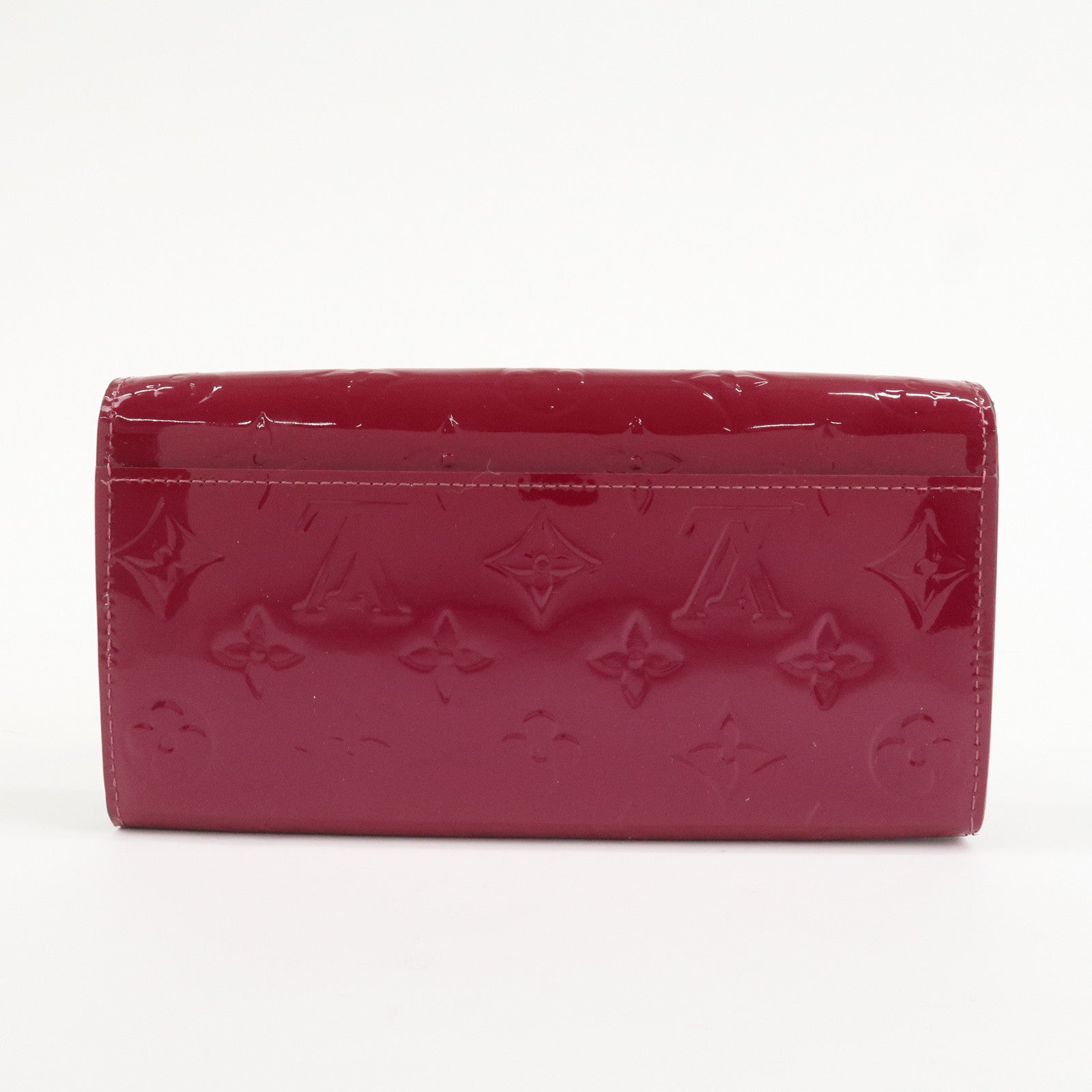 Louis Vuitton Monogram Vernis Portefeuille Sarah Long Wallet M90154 Used
