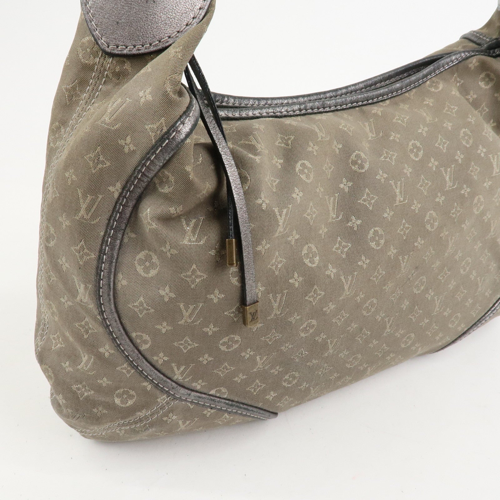 Louis Vuitton Monogram Mini Lin Manon MM ShoulderBag Platine M95618