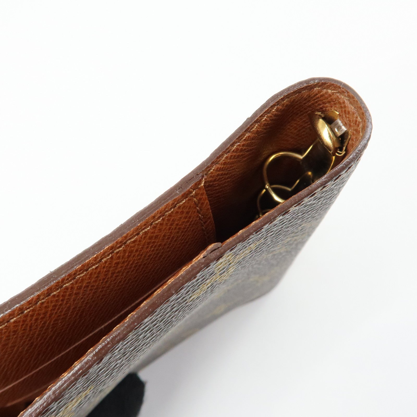 Louis Vuitton Monogram Agenda PM Planner Cover Brown R20005