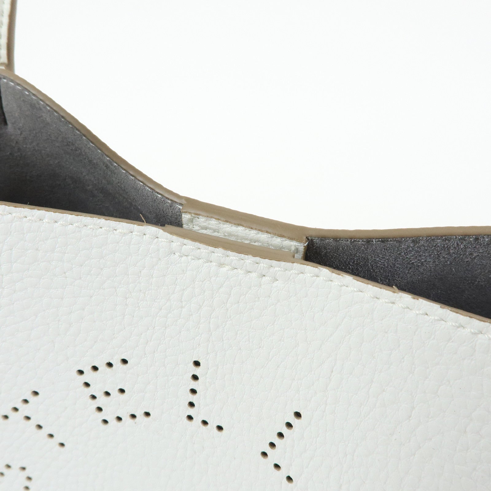 STELLA MCCARTNEY Faux Vegan Leather 2Way Bag Tote Bag White