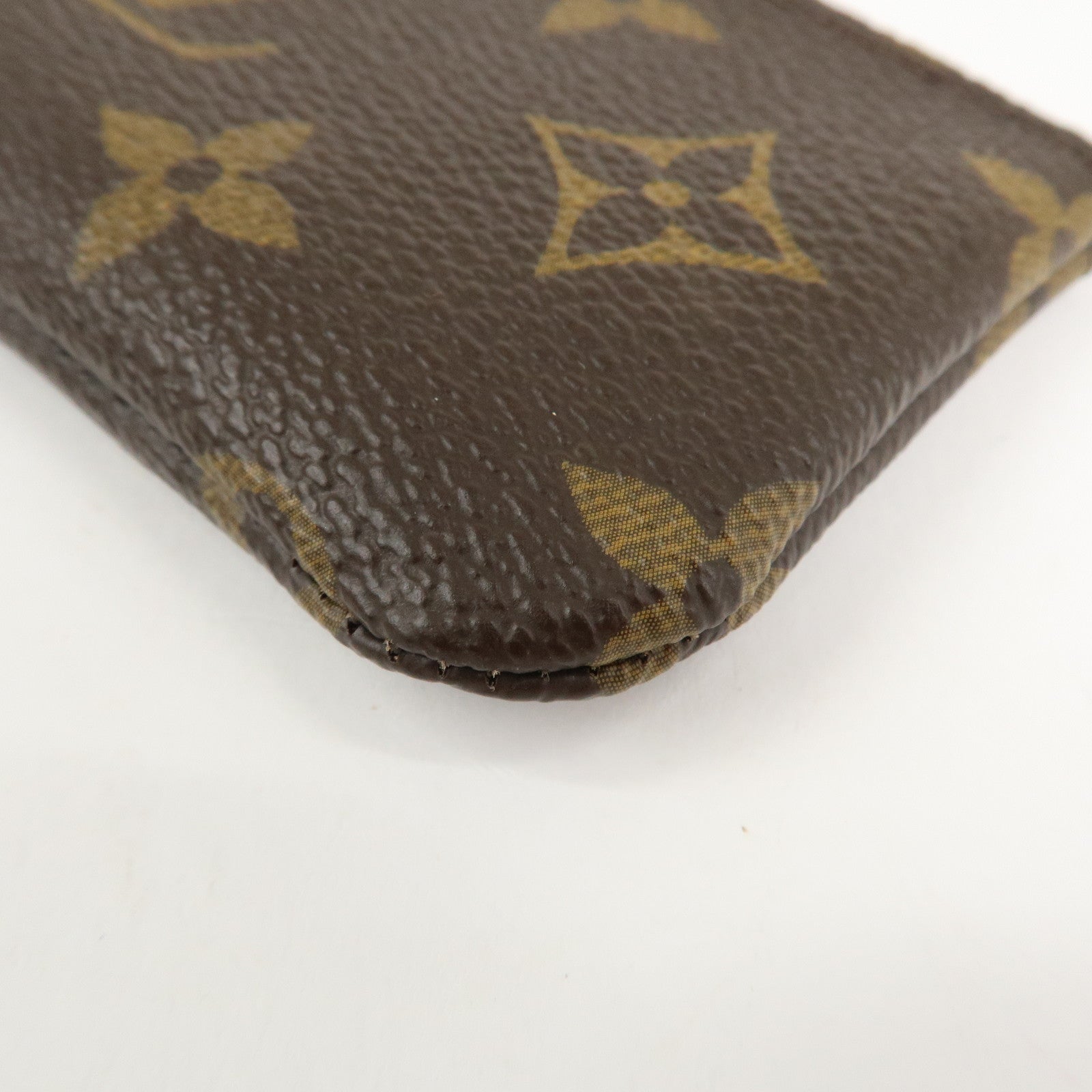 Louis Vuitton Monogram Pochette Cles Coin Case Key Case M62650